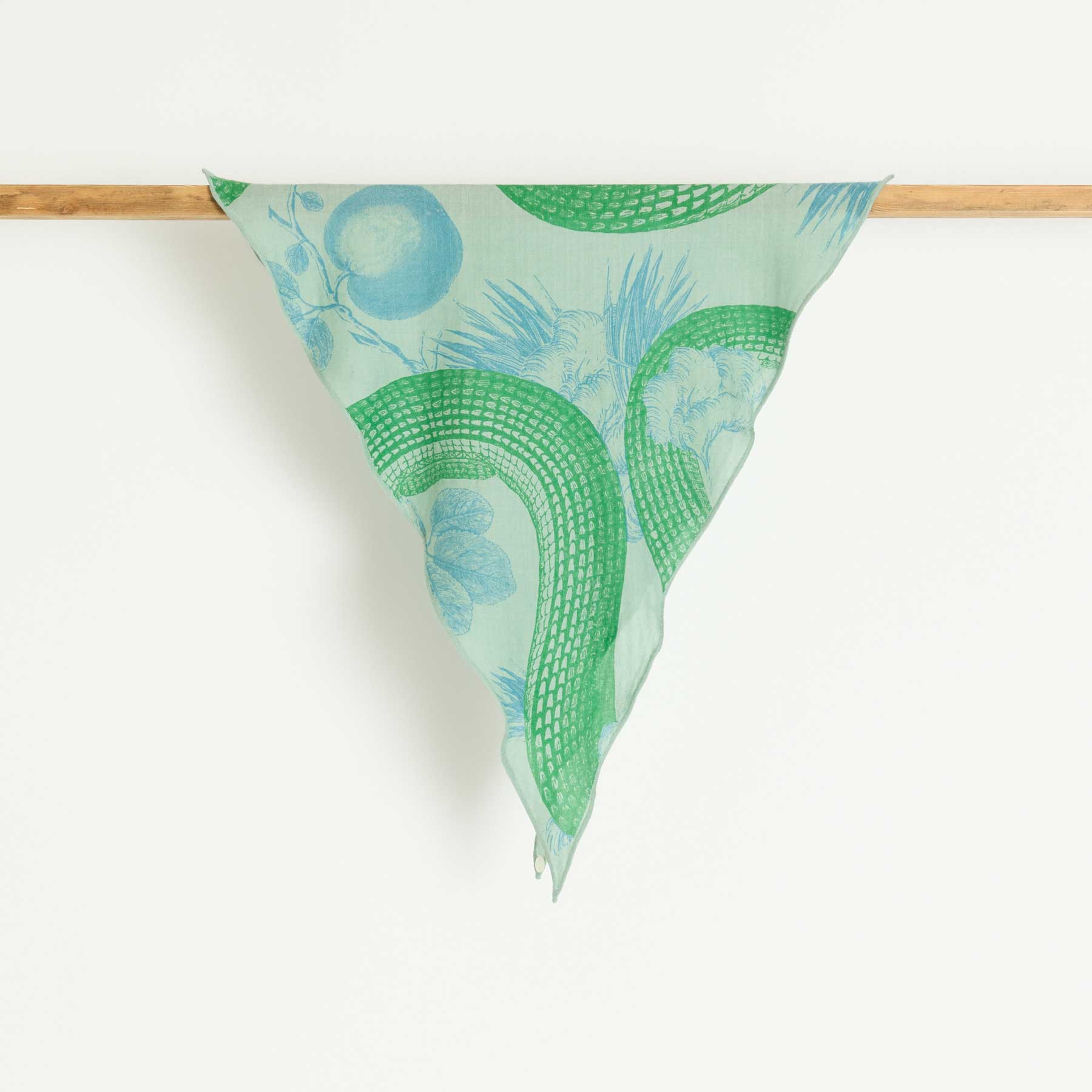 Kite Scarf Midi Silk Cashmere Garden Eden