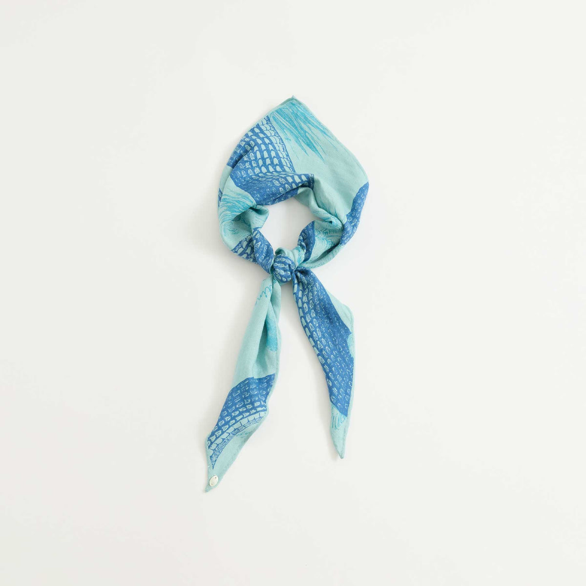 Kite Scarf Midi Silk Cashmere Garden Eden