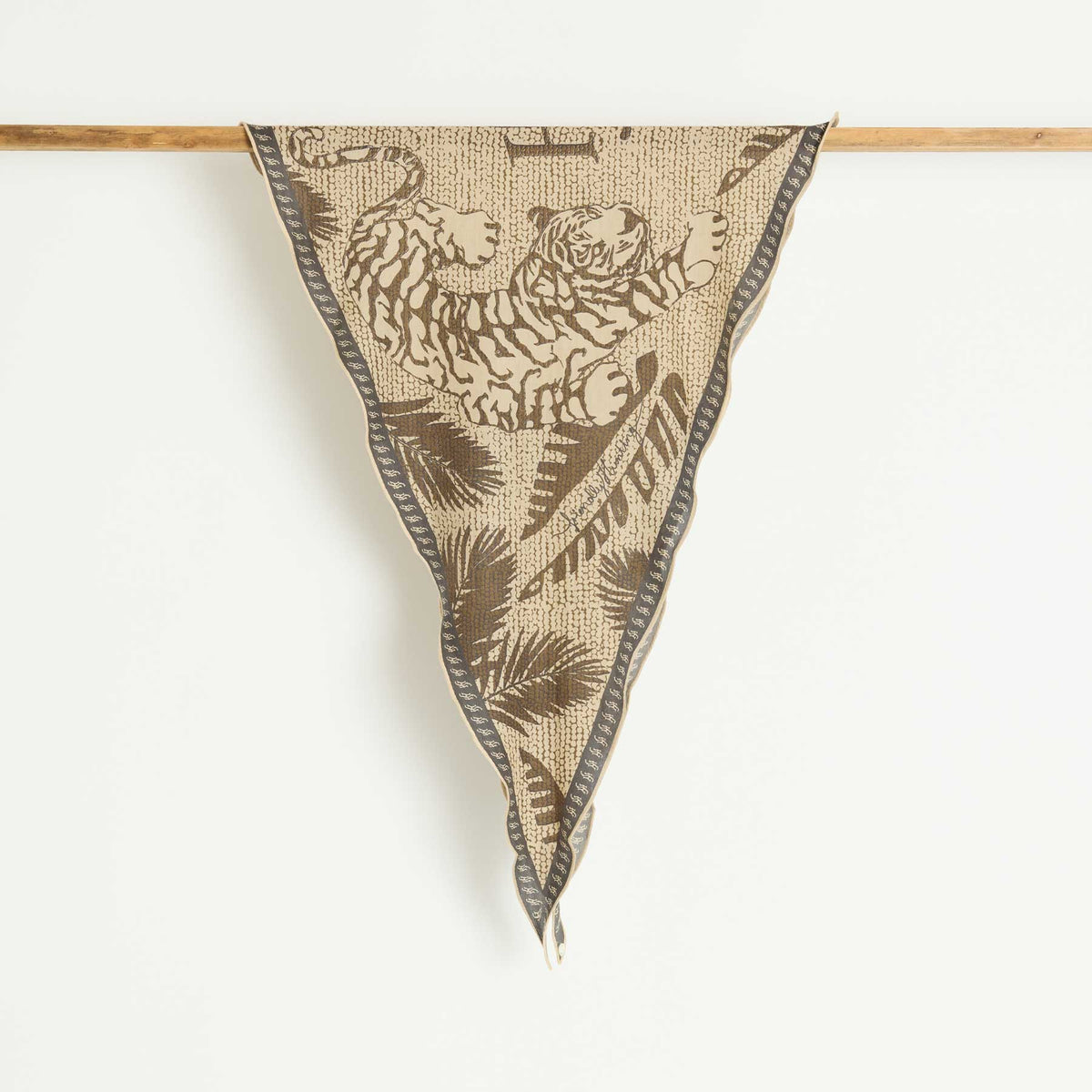 Kite Scarf Silk Cashmere Oriental