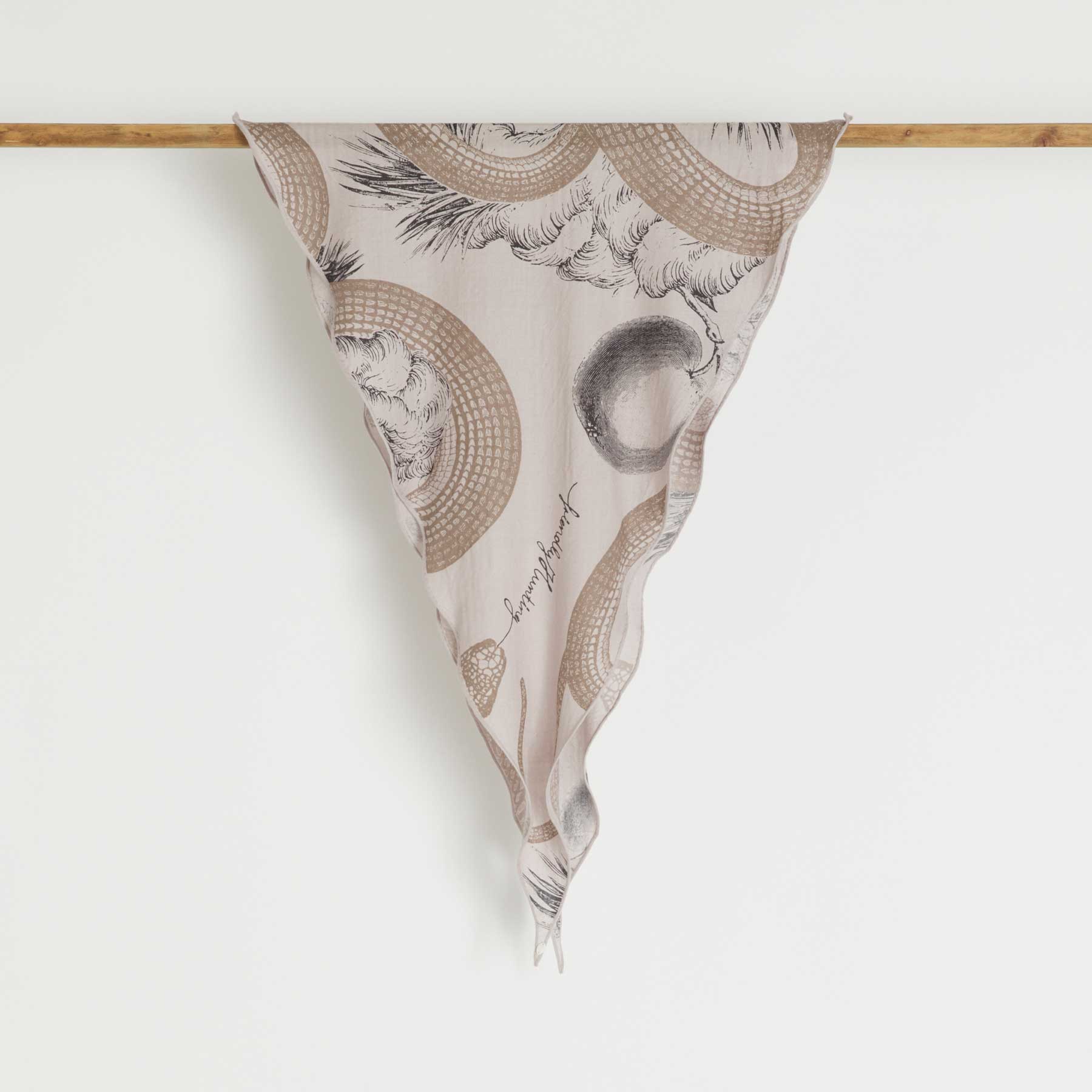 Kite Scarf Silk Cashmere Garden Eden