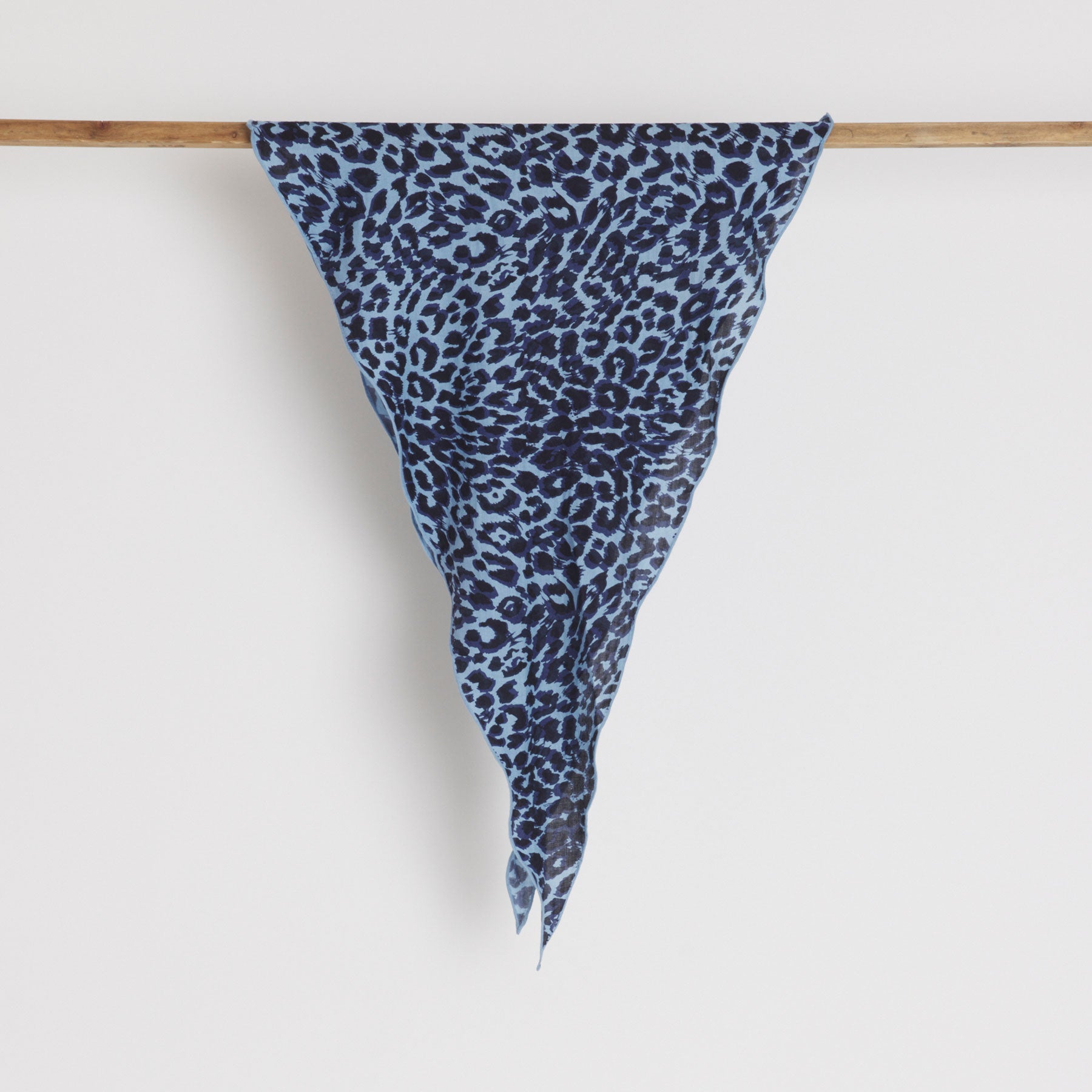 Kite Scarf Silk Cashmere Cheetah