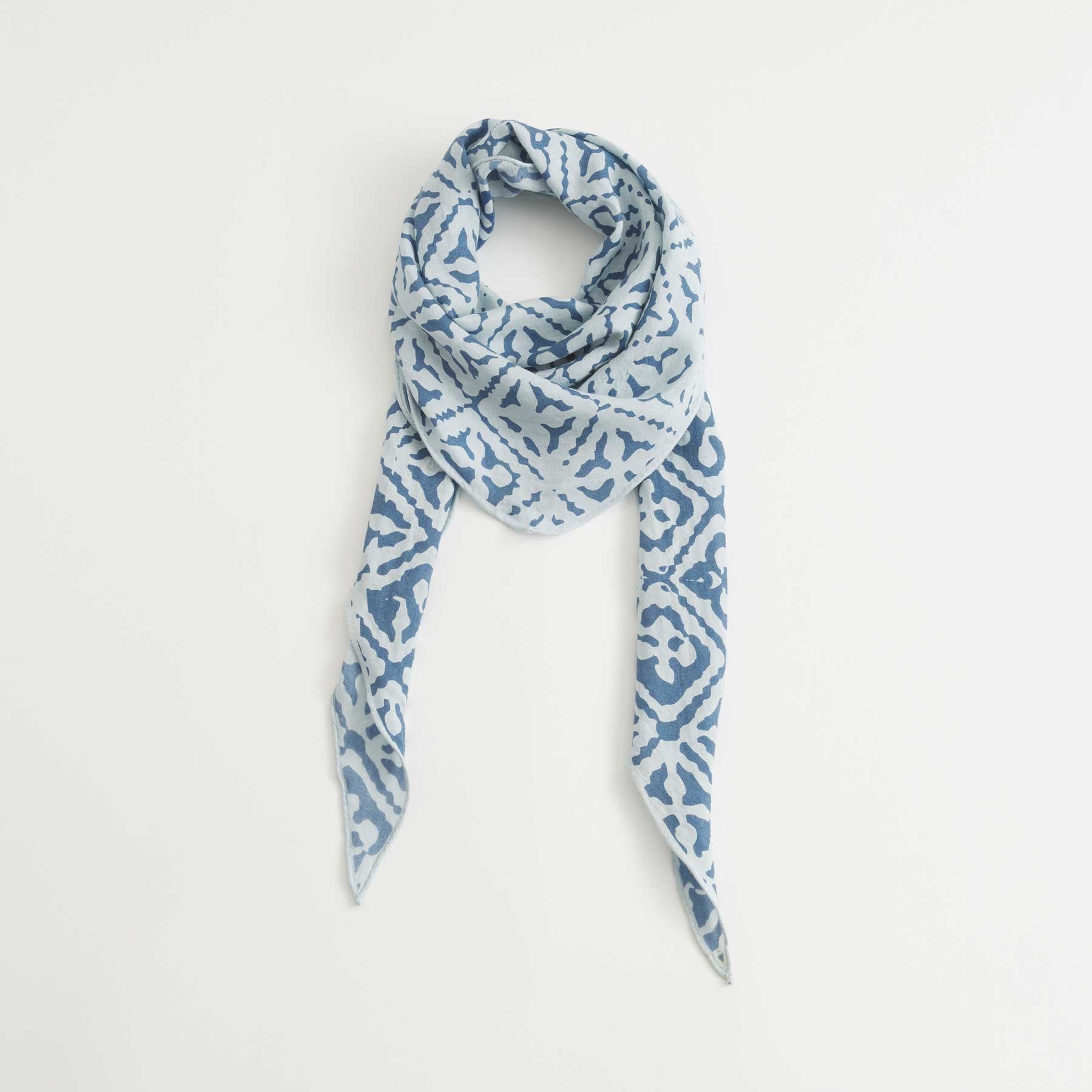 Kite Scarf Silk Cashmere Eyes of Marrakesh