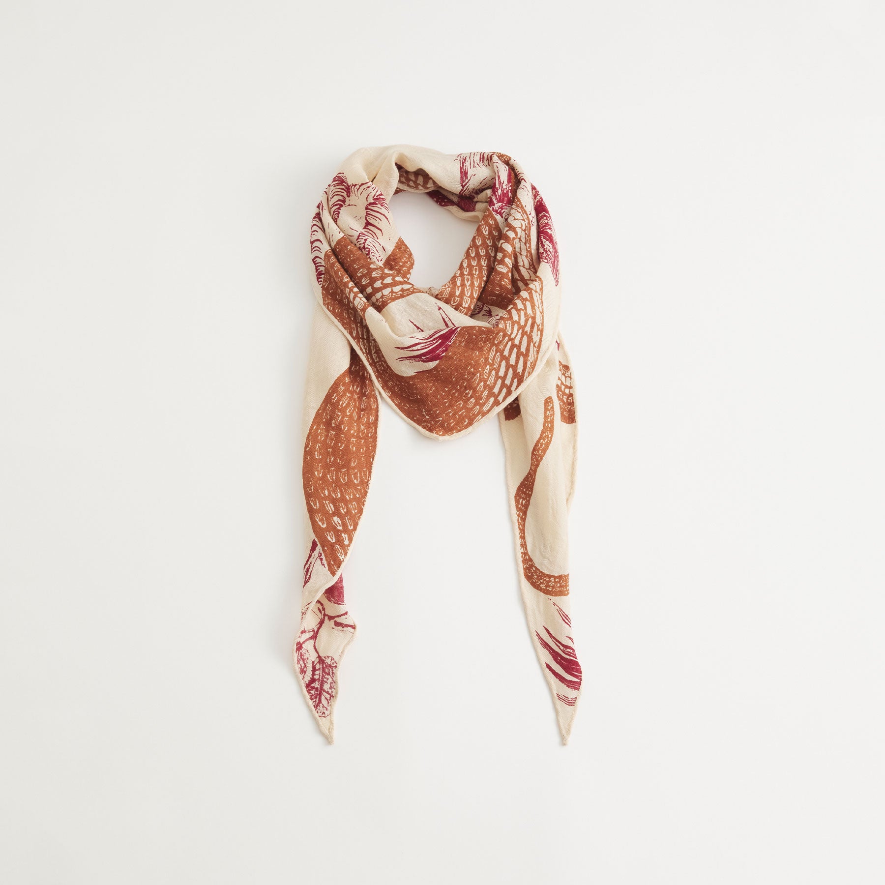 Kite Scarf Silk Cashmere Garden Eden