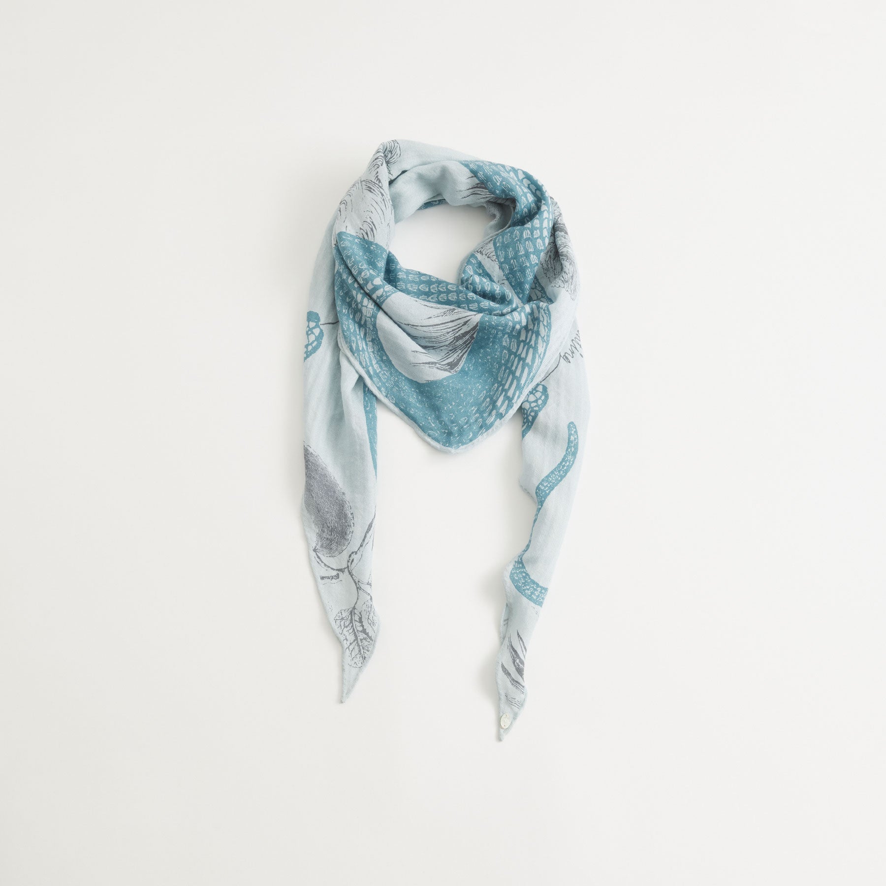 Kite Scarf Silk Cashmere Garden Eden