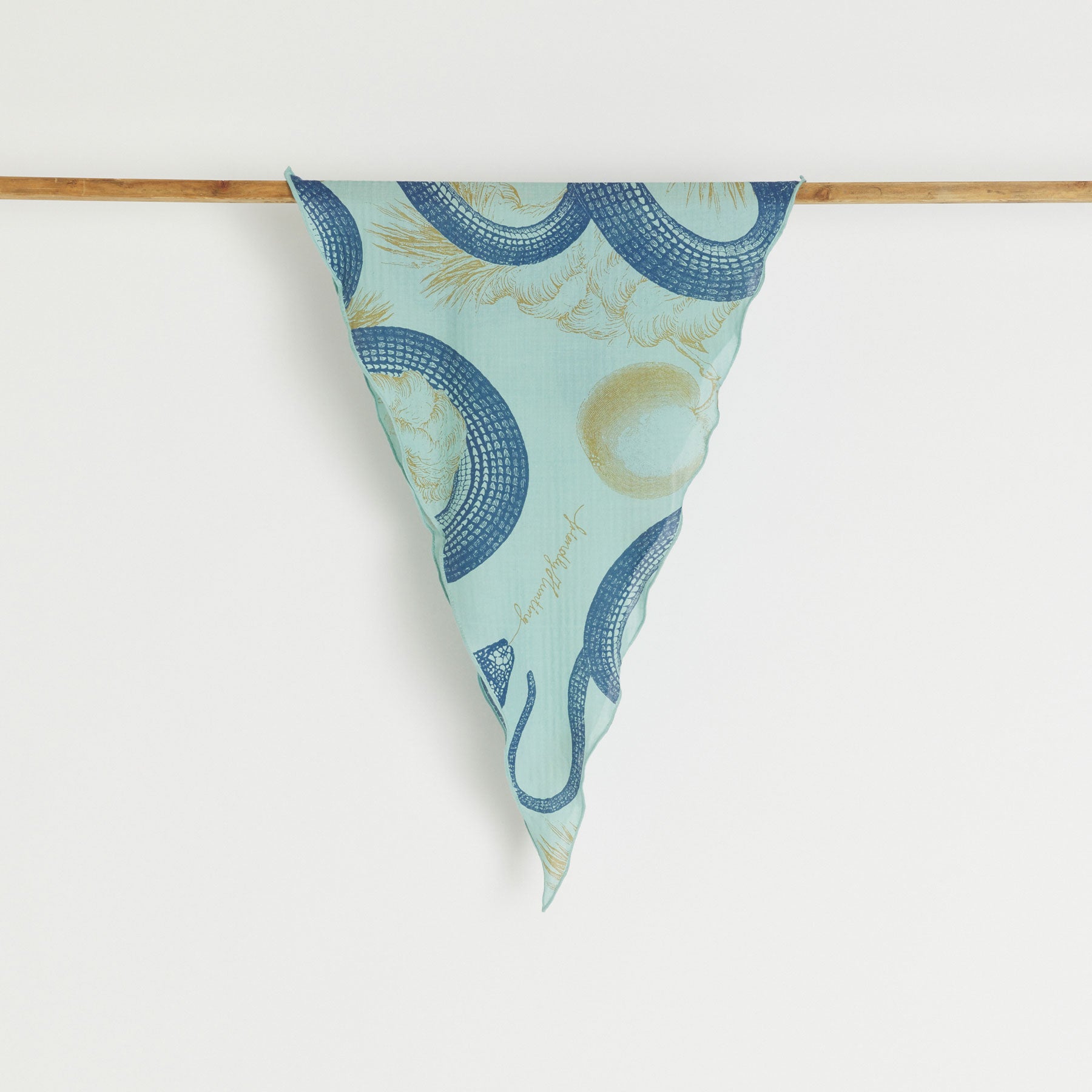 Kite Scarf Silk Cashmere Garden Eden