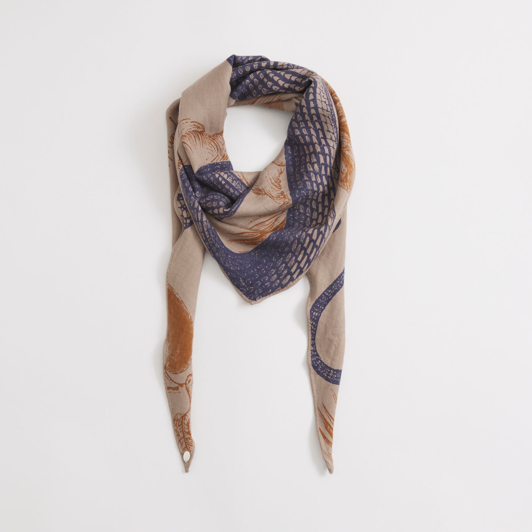 Kite Scarf Silk Cashmere Garden Eden