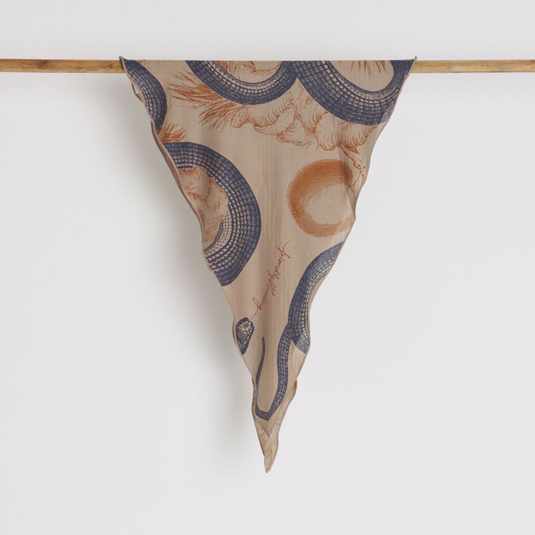 Kite Scarf Silk Cashmere Garden Eden