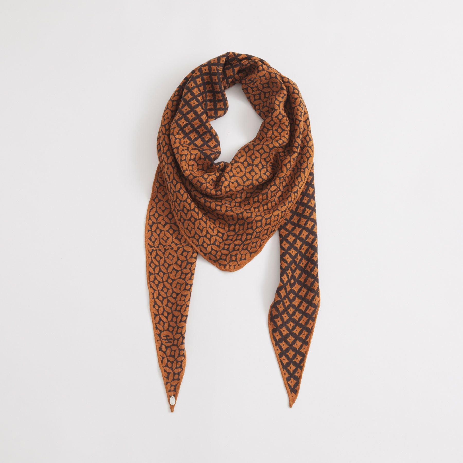 Kite Scarf Silk Cashmere One Hundred Eyes