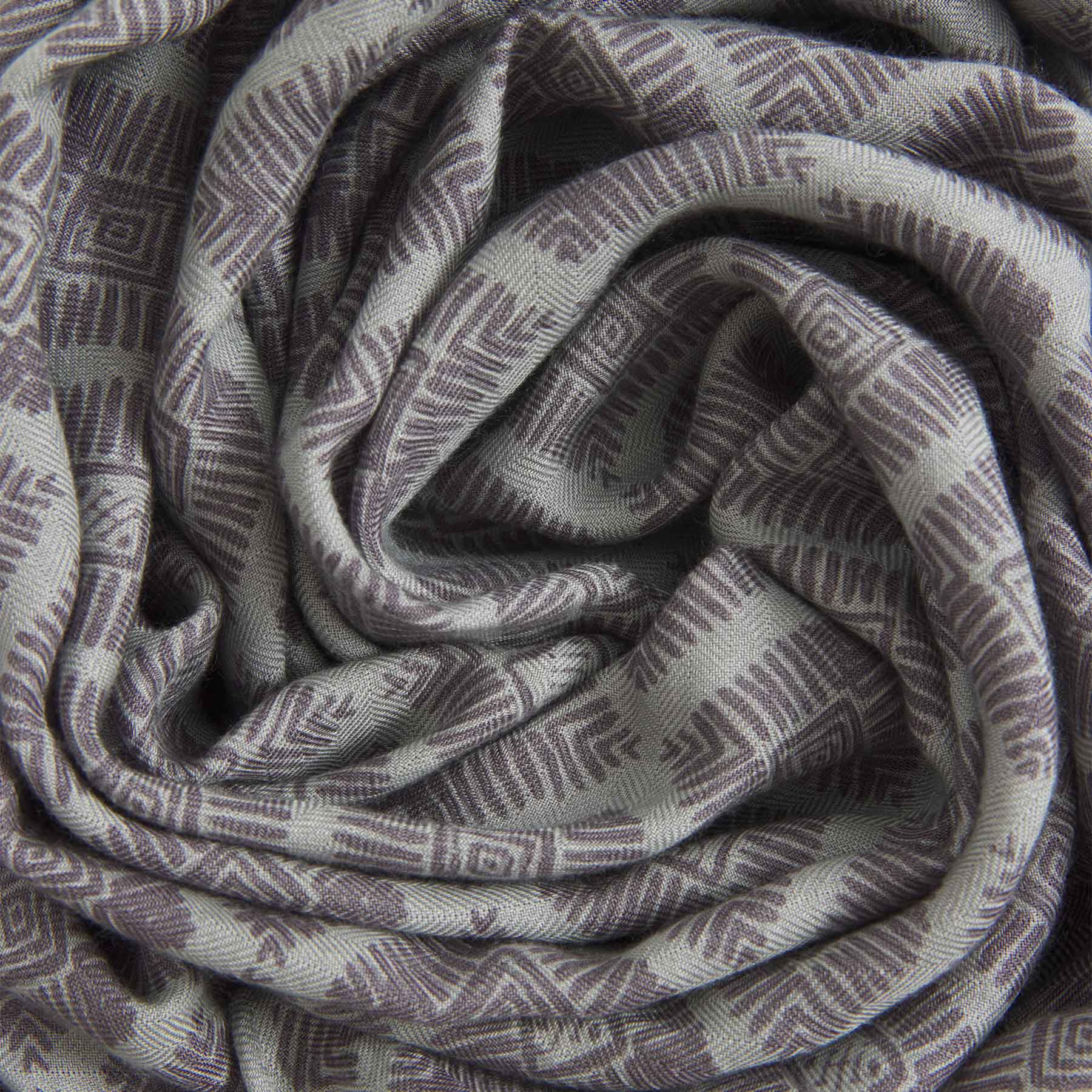 Kite Scarf Silk Cashmere Rhombus Lab