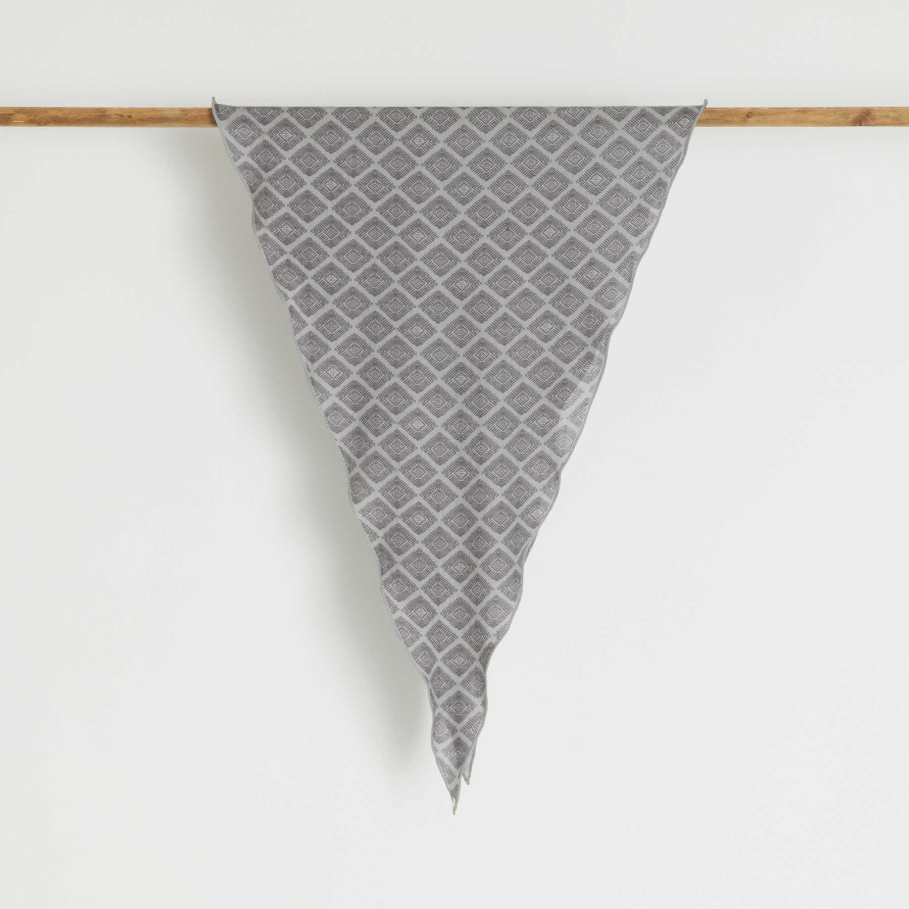 Kite Scarf Silk Cashmere Rhombus Lab