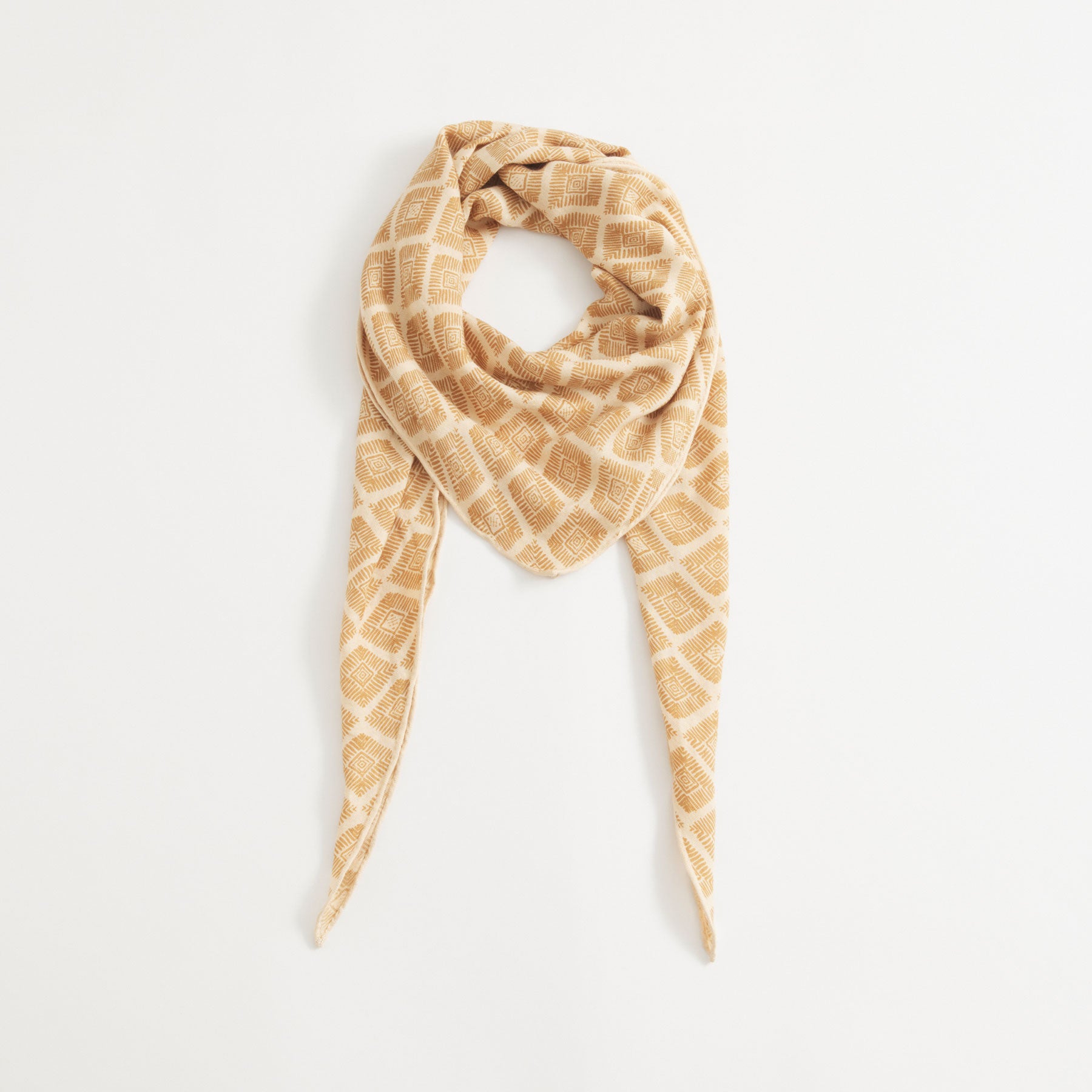 Kite Scarf Silk Cashmere Rhombus Lab