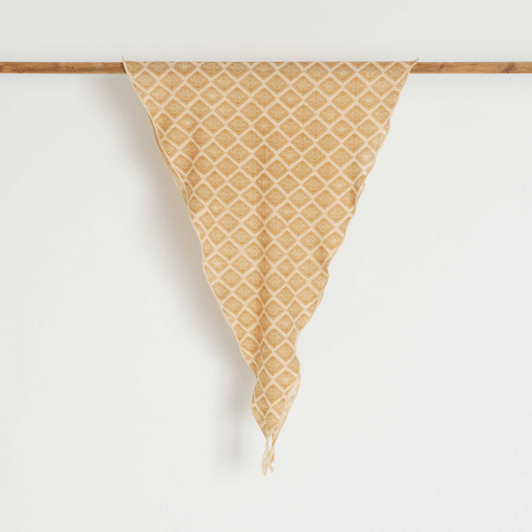 Kite Scarf Silk Cashmere Rhombus Lab