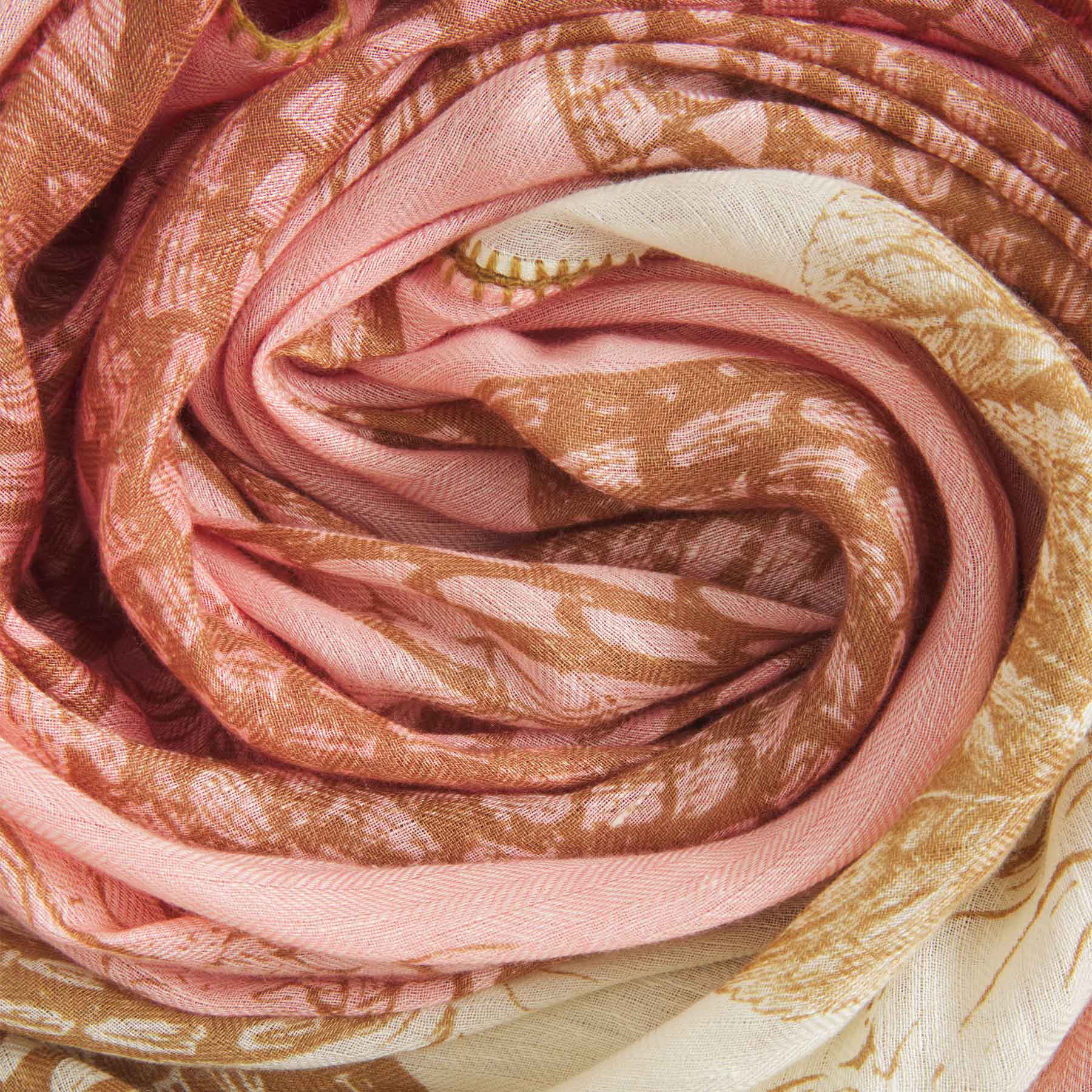 Linen Cashmere Patch Garden Eden