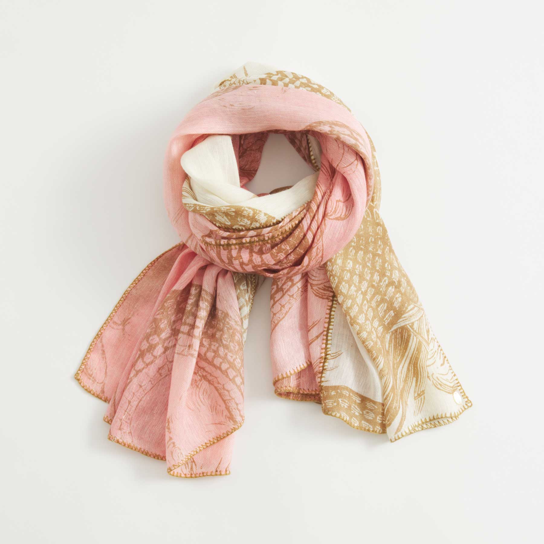 Linen Cashmere Patch Garden Eden