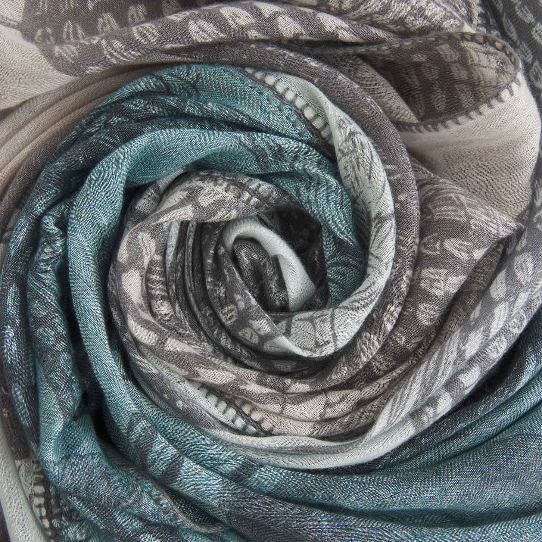 Linen Cashmere Patch Garden Eden