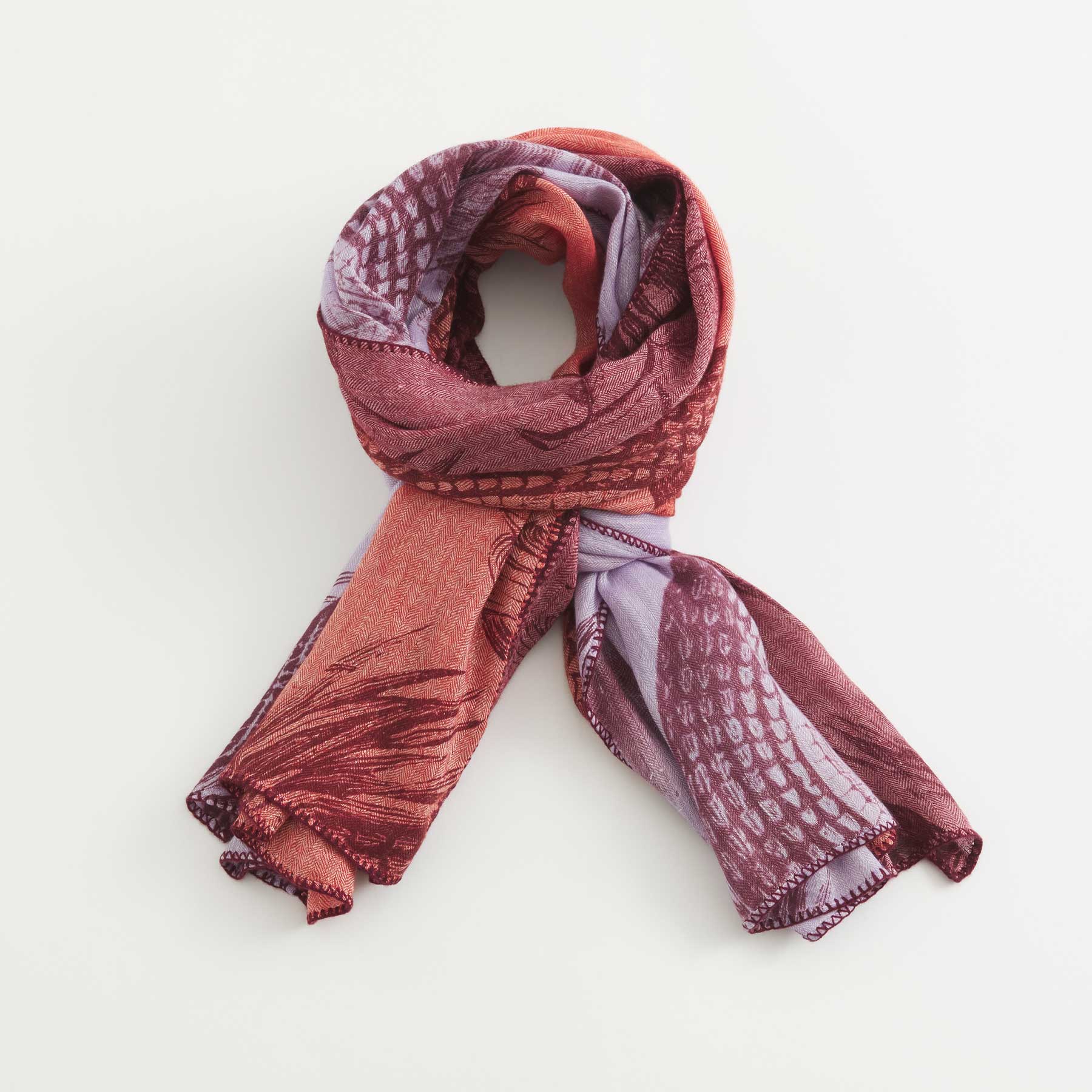 Linen Cashmere Patch Garden Eden