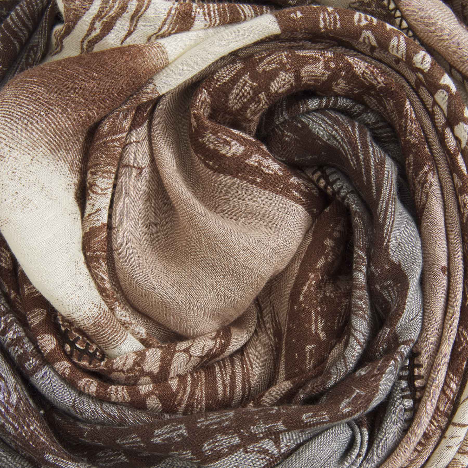 Linen Cashmere Patch Garden Eden