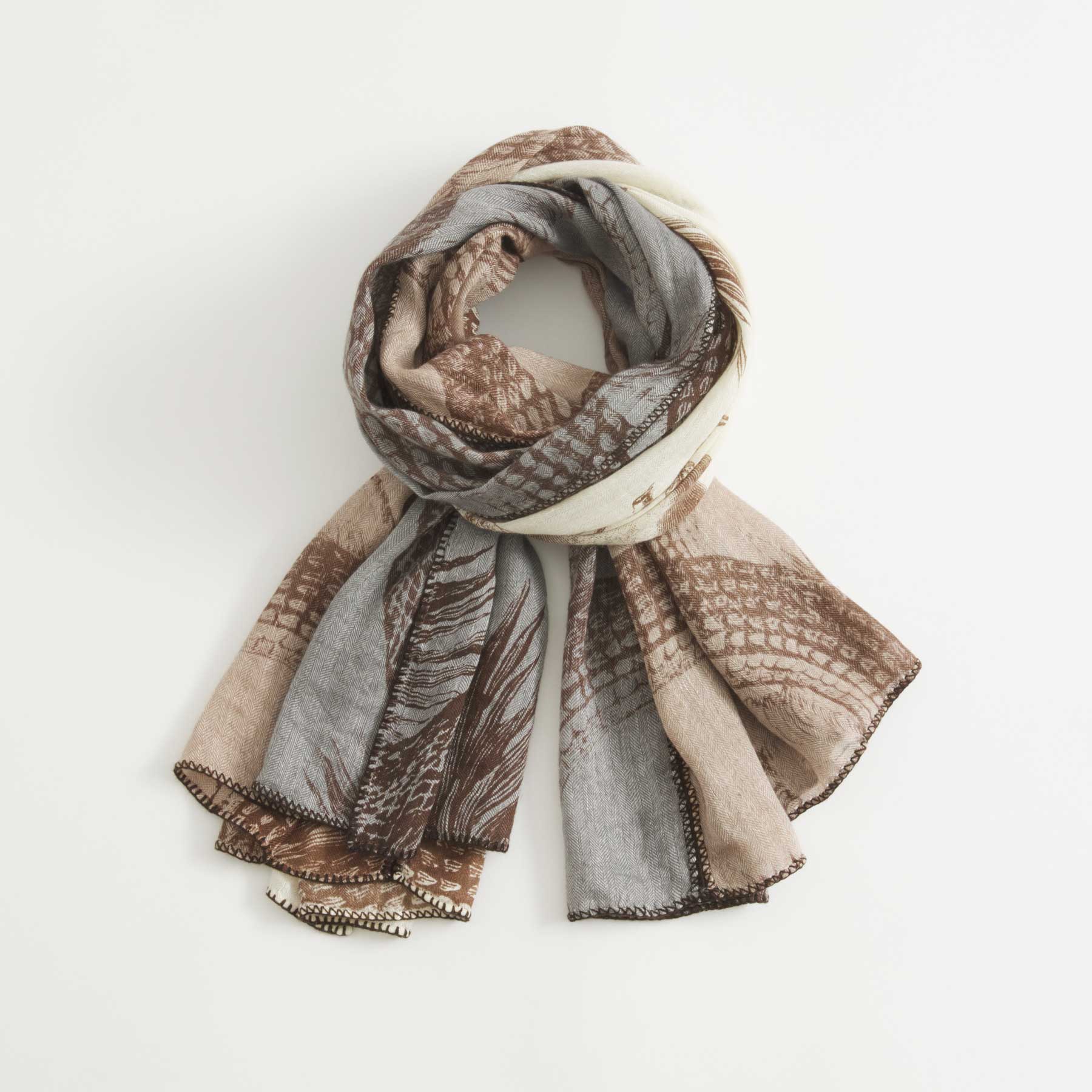 Linen Cashmere Patch Garden Eden