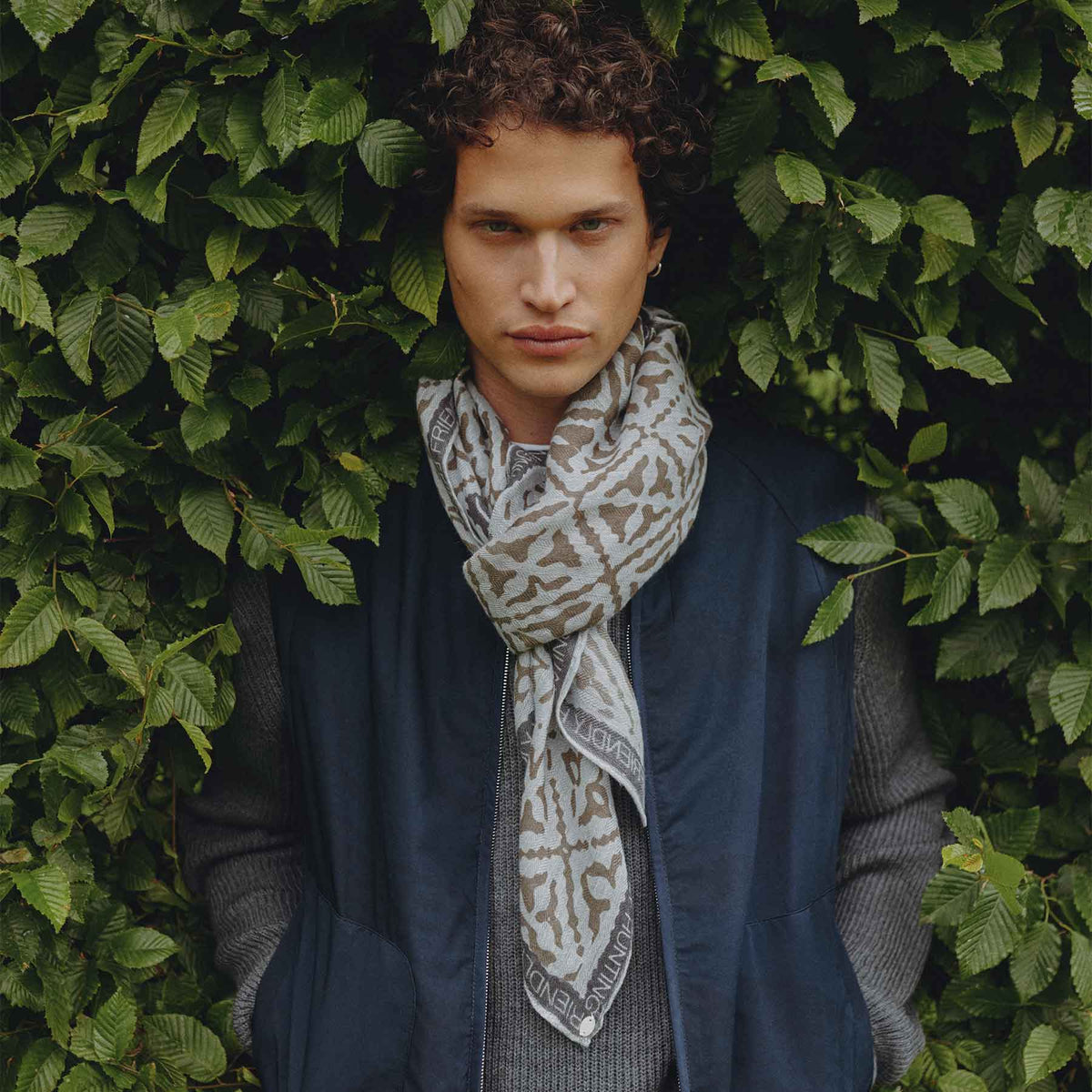Linen Cashmere Super Cube 125 Eyes of Marrakesh