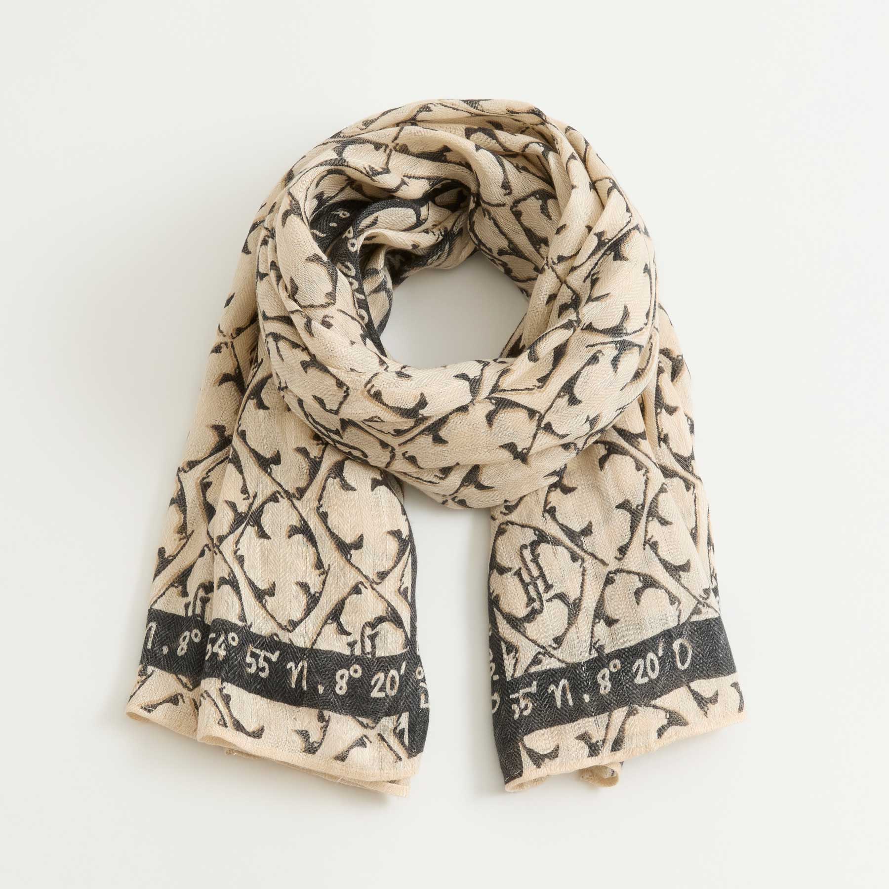 Linen Cashmere Super Cube 125 Sylt Ornament