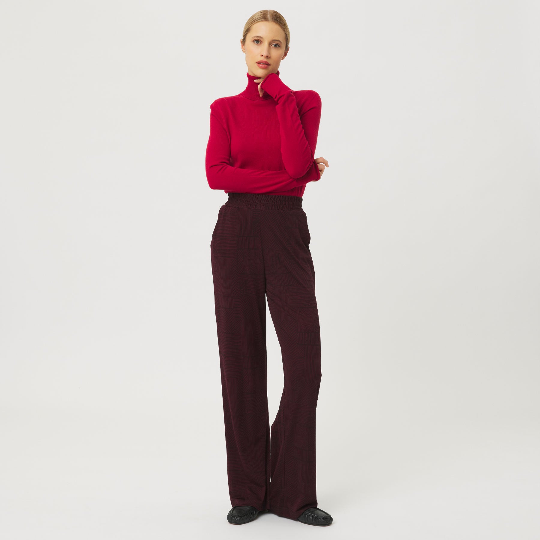 Pants Amal Lifelines Silk Jersey