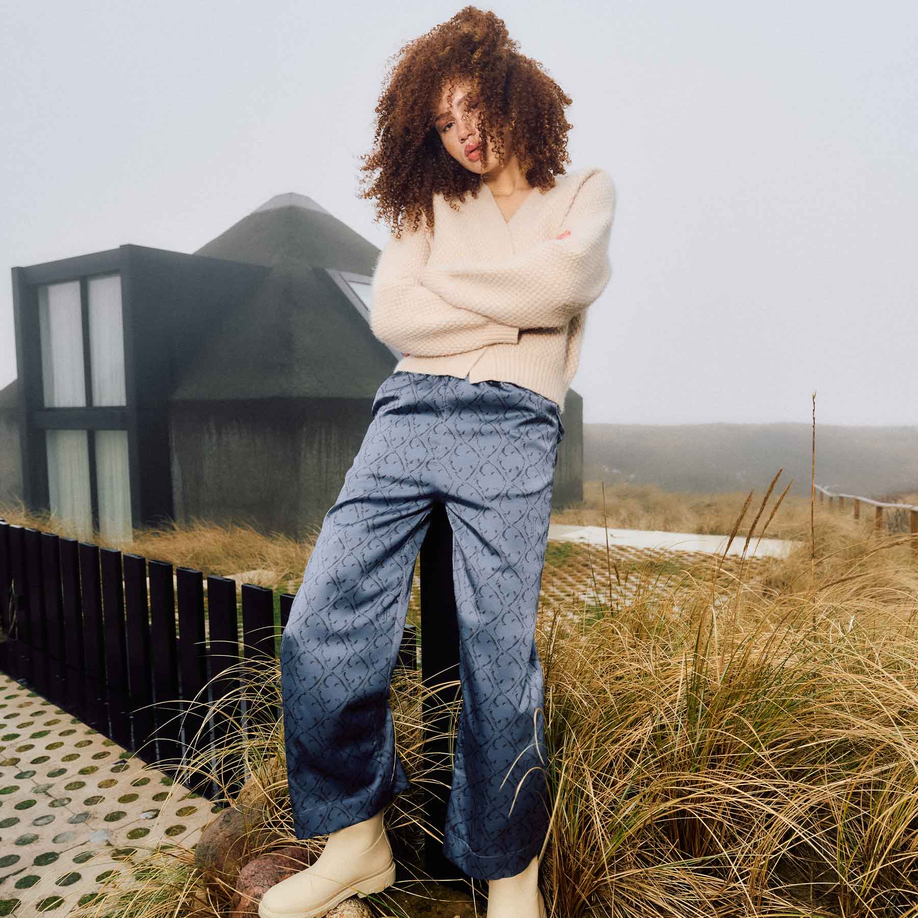 Silk Pants Padme Sylt Ornament