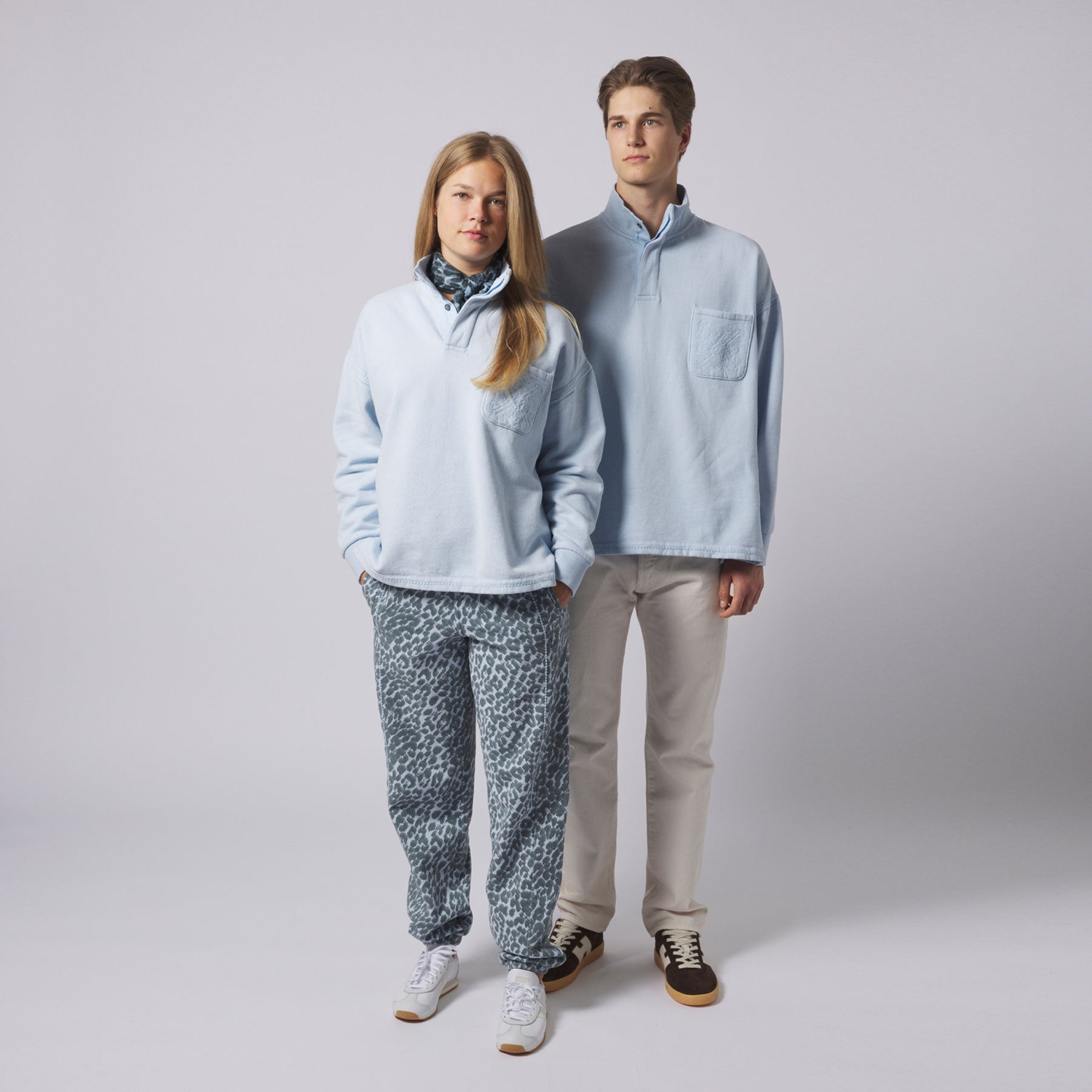 Pants Snug Cheetah Embroidery