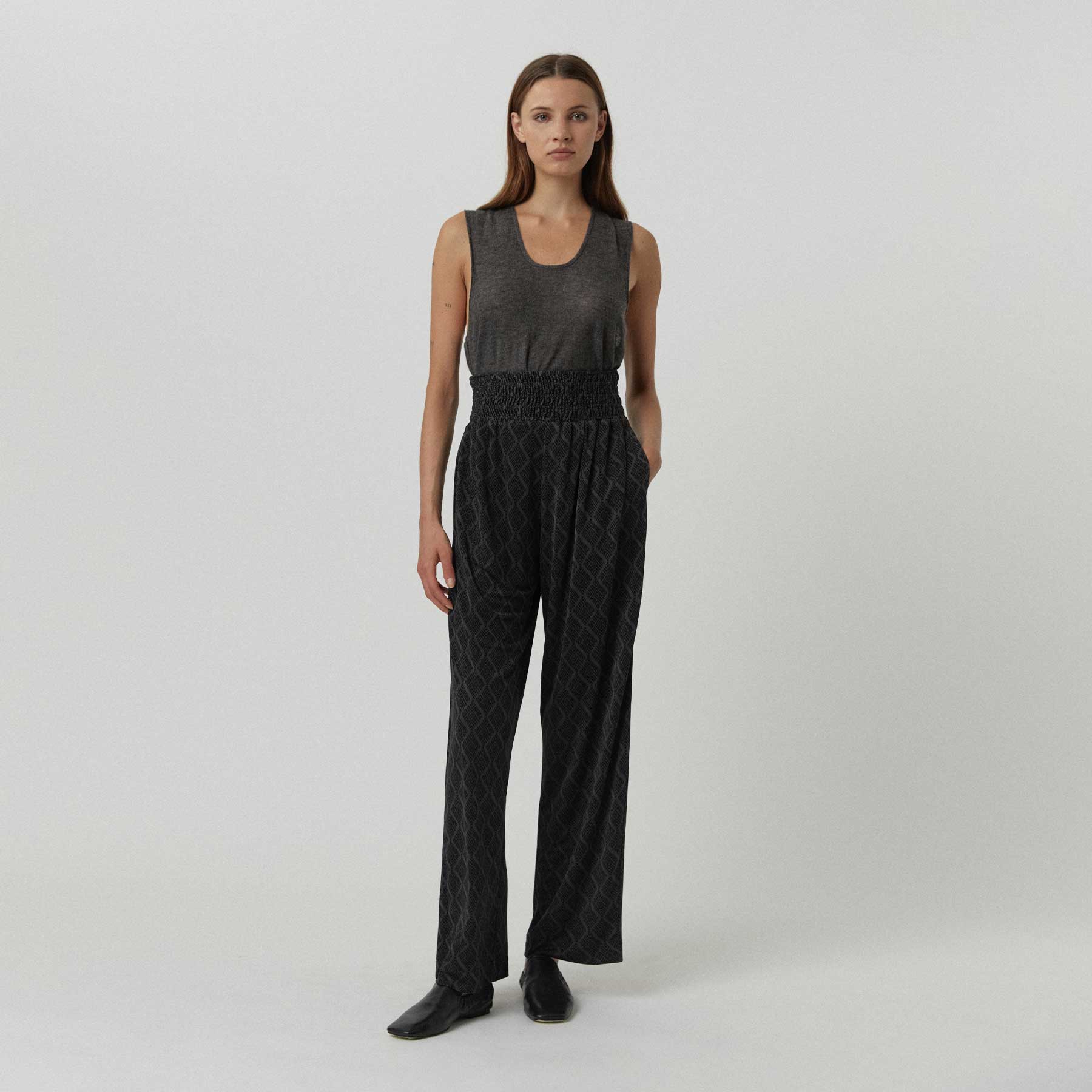 Pants Virgin Rhombus Lab Silk Jersey
