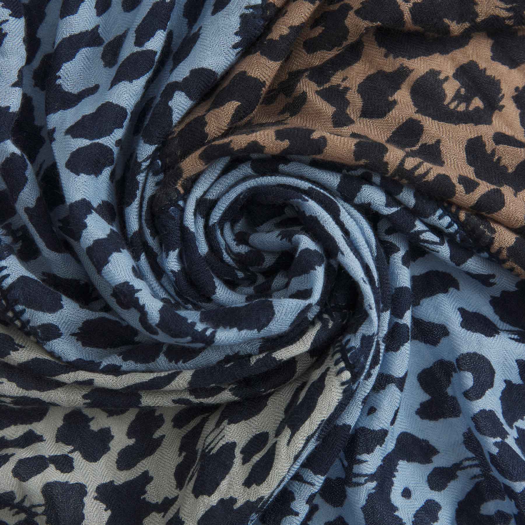 Cashmere Patch Carré 90 Cheetah