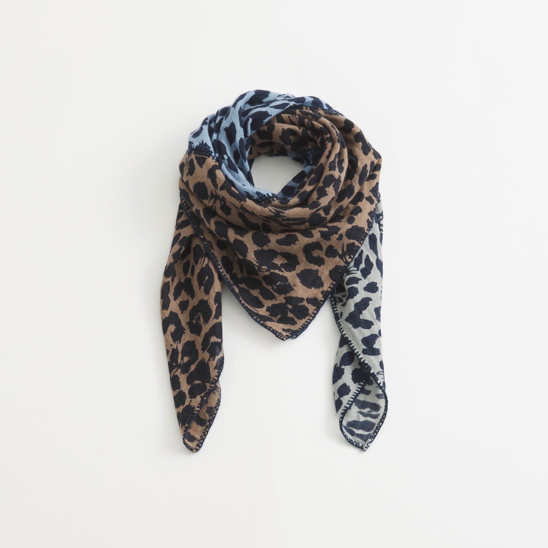 Cashmere Patch Carré 90 Cheetah