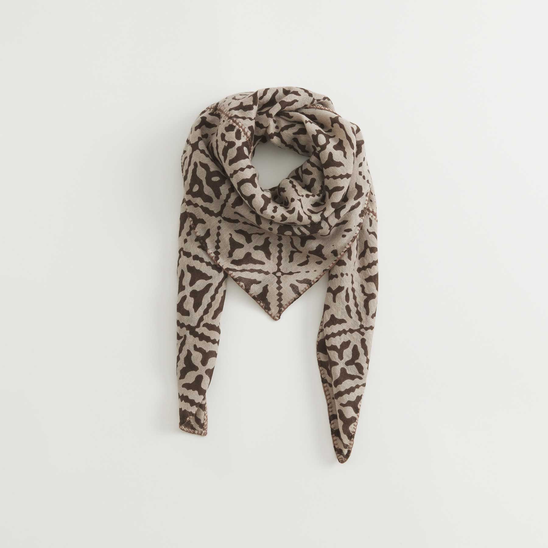 Cashmere Patch Carré 90 Eyes of Marrakesh