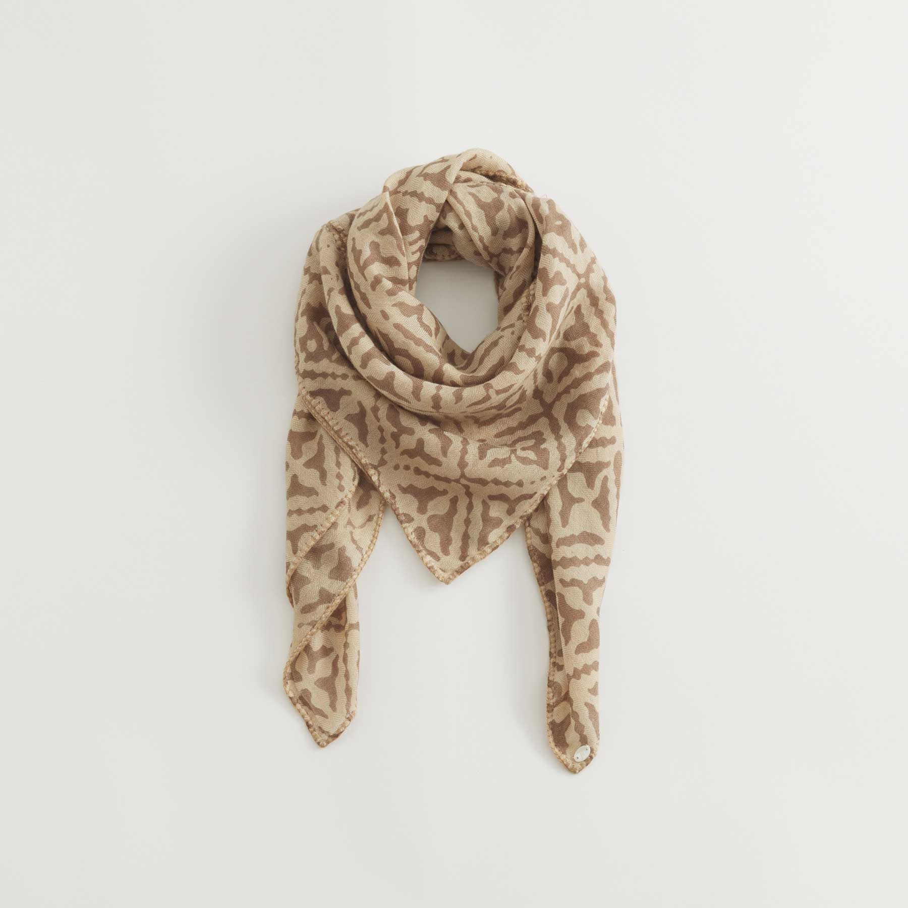 Cashmere Patch Carré 90 Eyes of Marrakesh