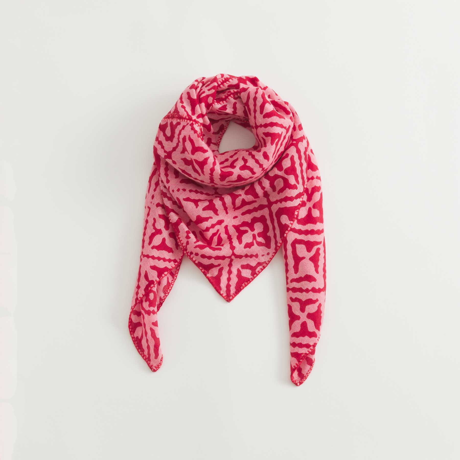 Cashmere Patch Carré 90 Eyes of Marrakesh