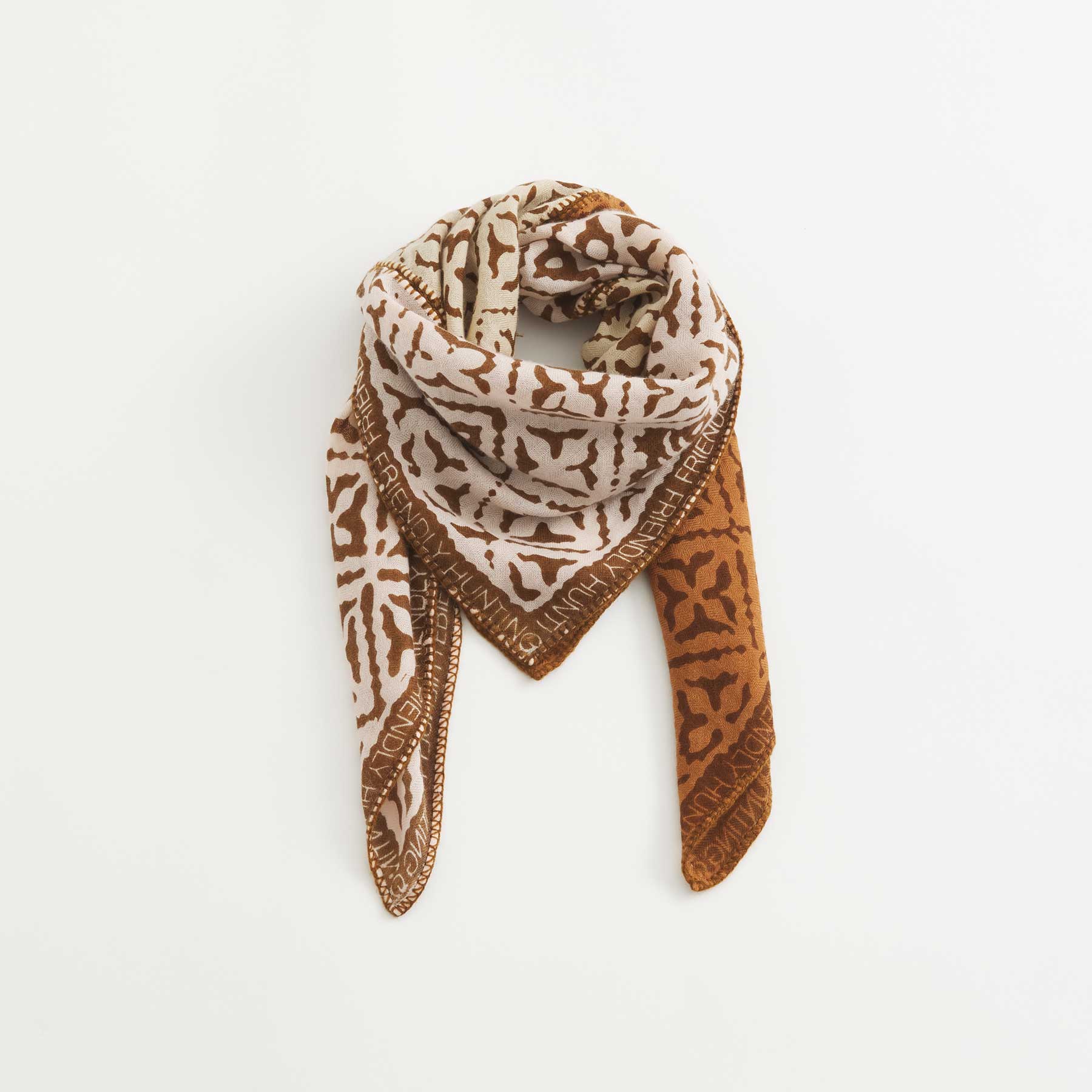 Cashmere Patch Carré 90 Eyes of Marrakesh
