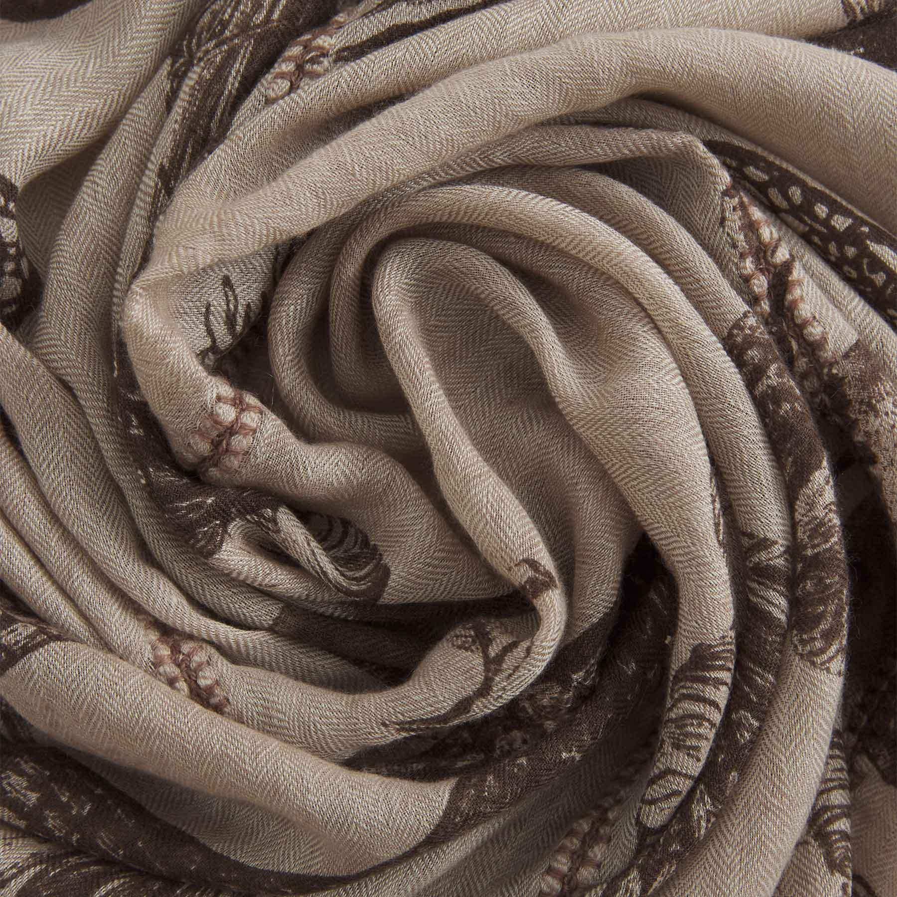 Cashmere Patch Carré 90 Garden Eden