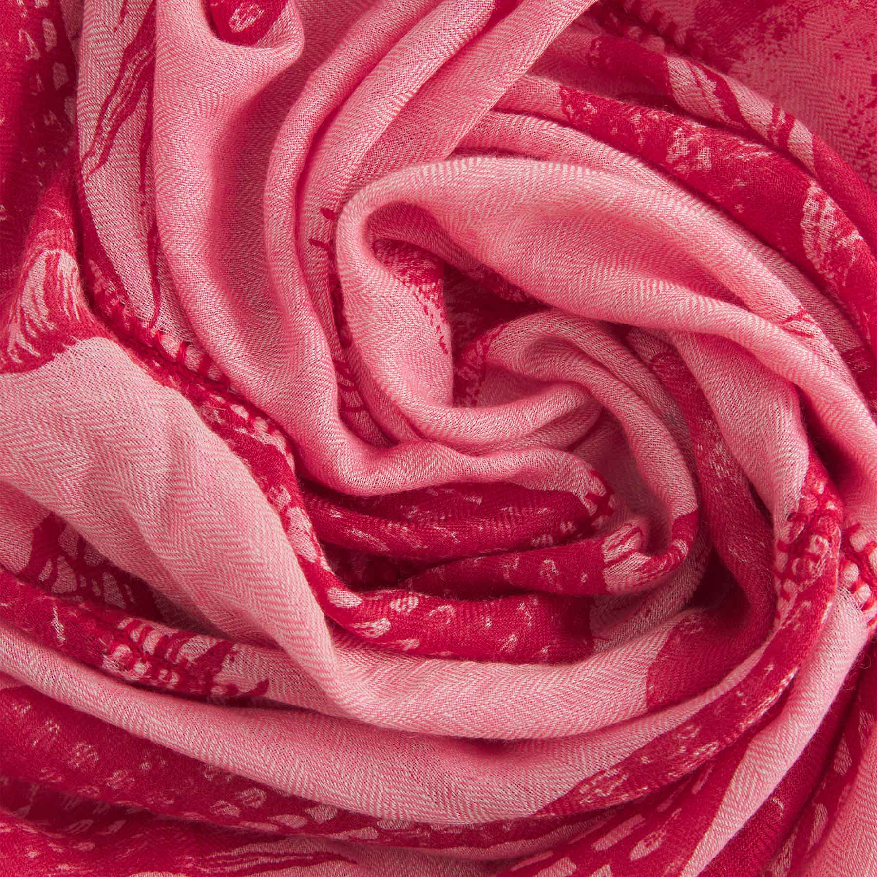 Cashmere Patch Carré 90 Garden Eden