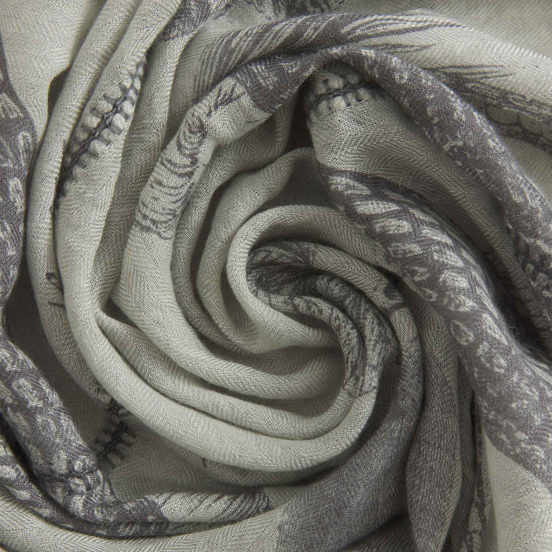 Cashmere Patch Carré 90 Garden Eden