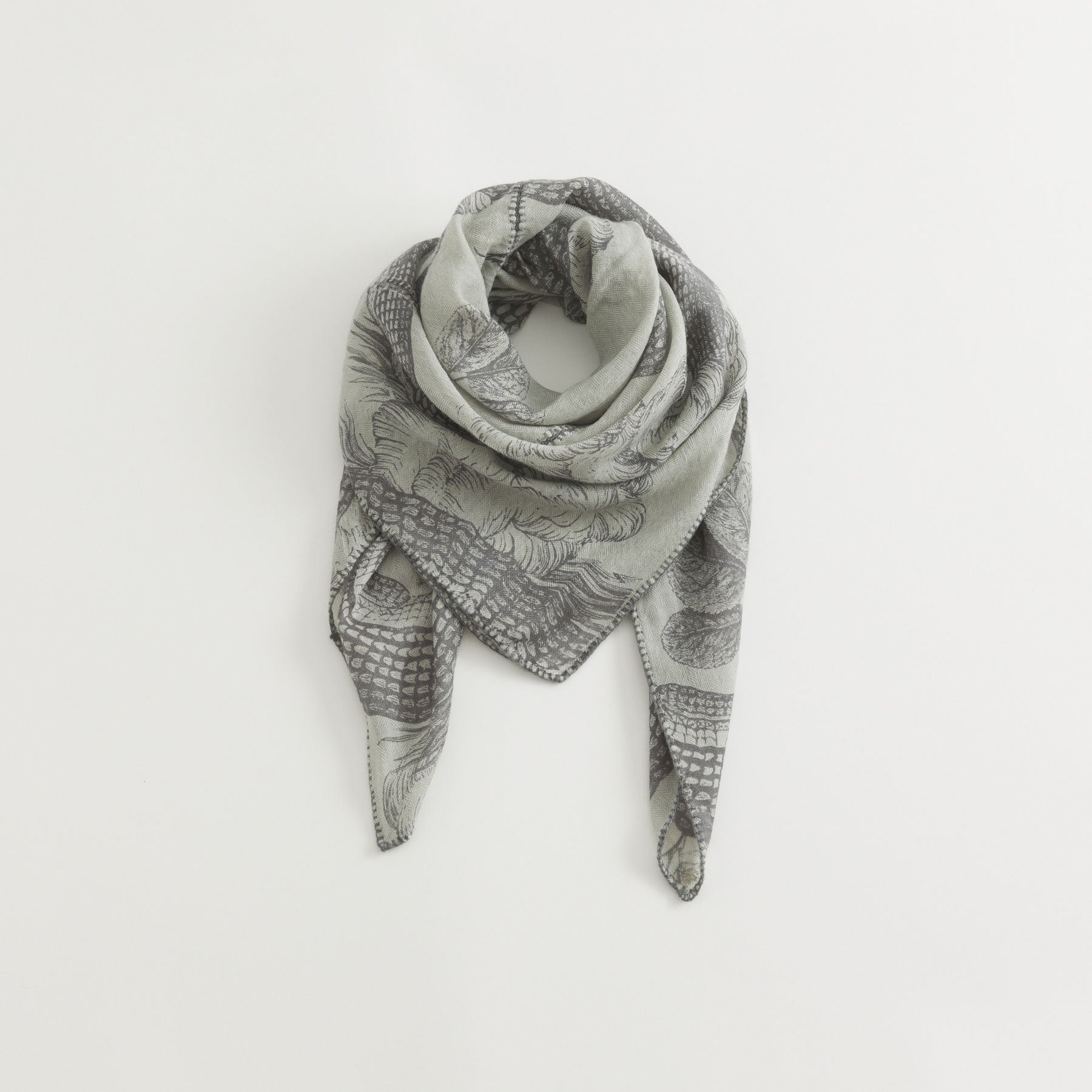 Cashmere Patch Carré 90 Garden Eden