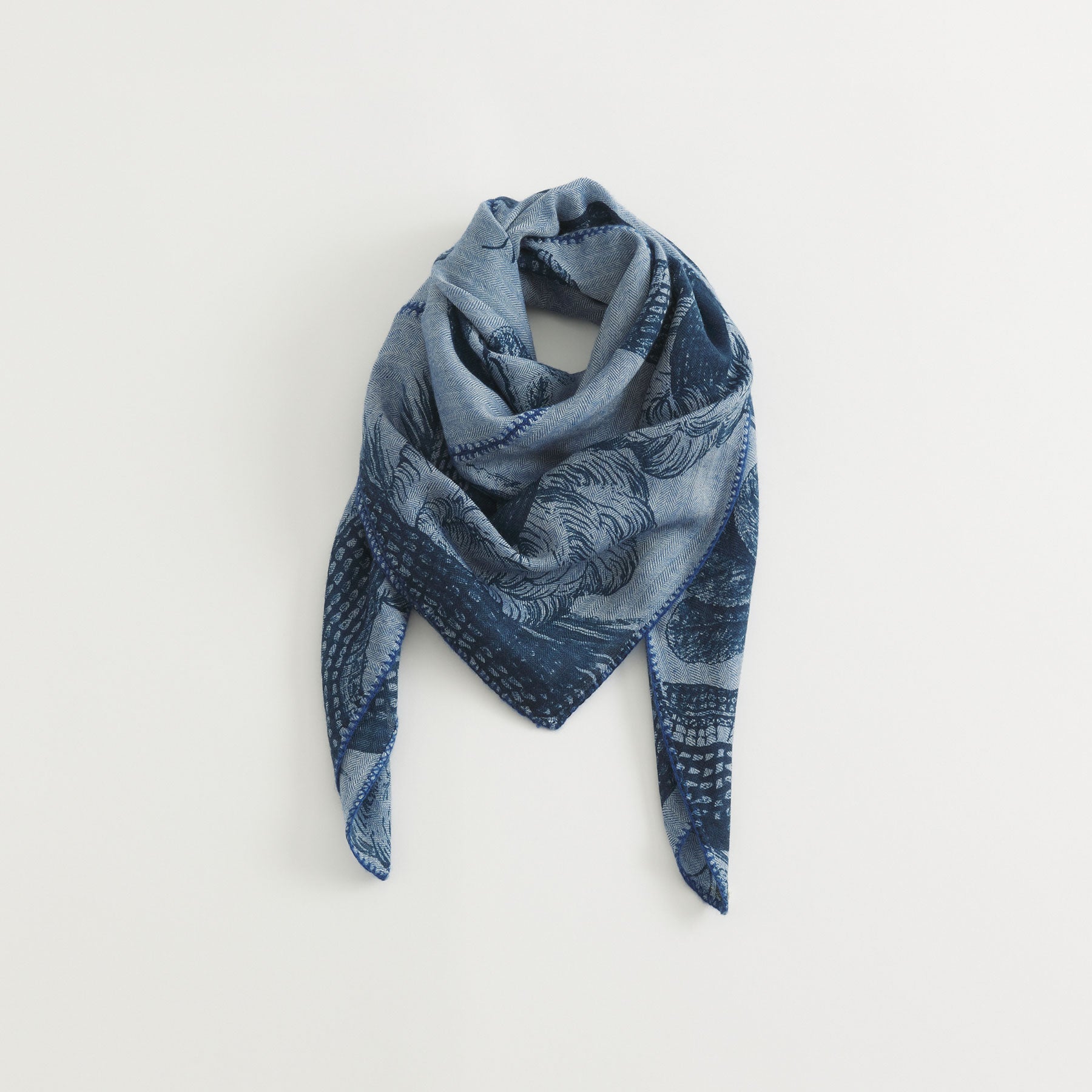 Cashmere Patch Carré 90 Garden Eden