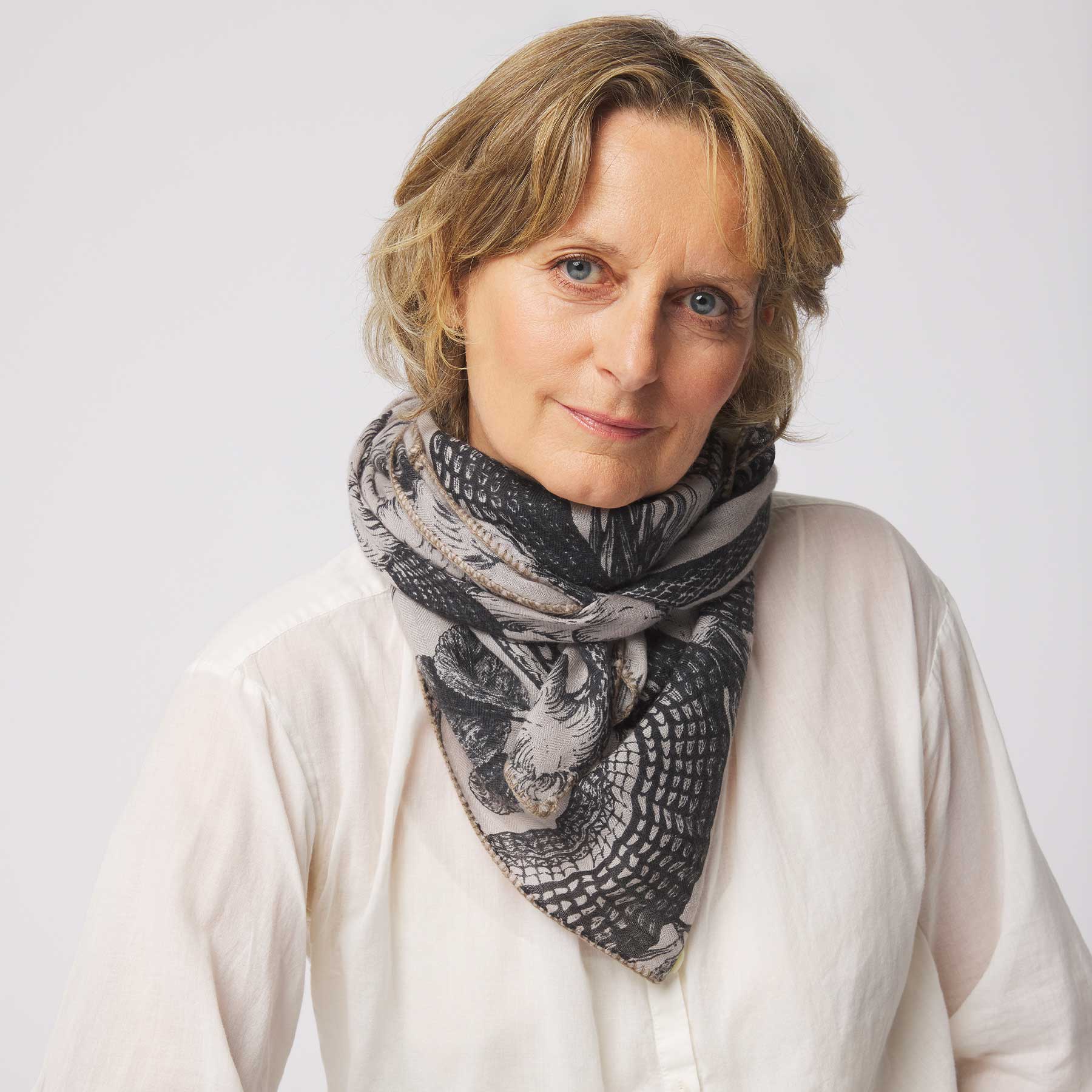 Cashmere Patch Carré 90 Garden Eden