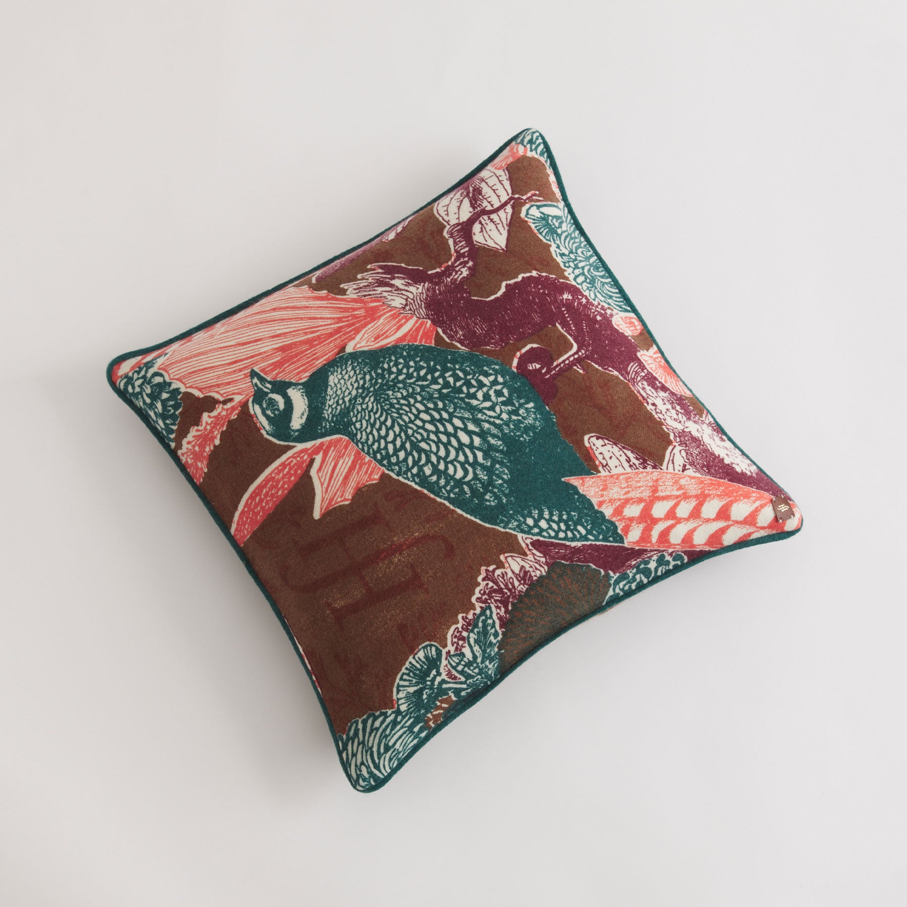 Pillow New Pheasant / One Hundred Eyes 50x50