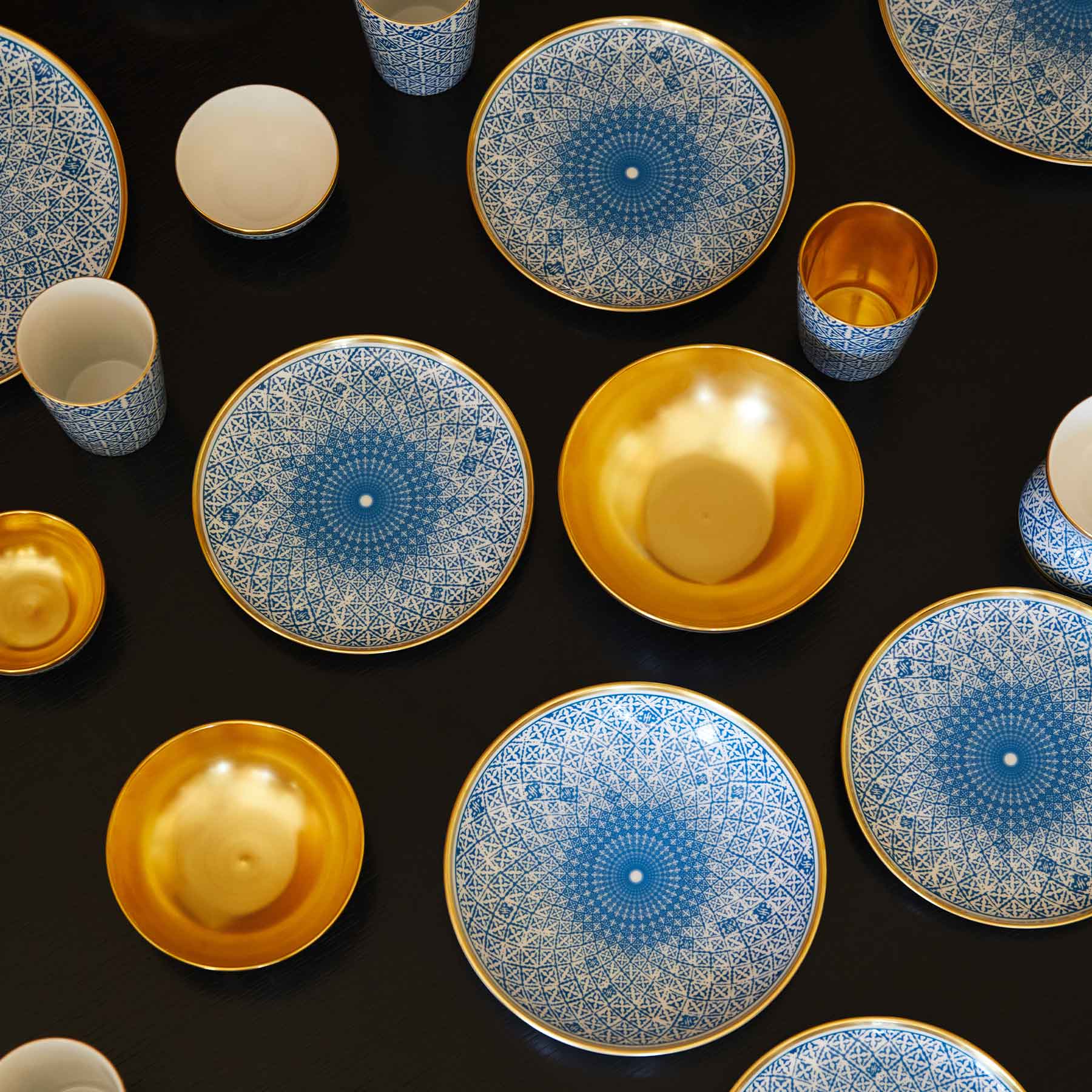 Schale Manu Eyes of Marrakesh gold 0,1l