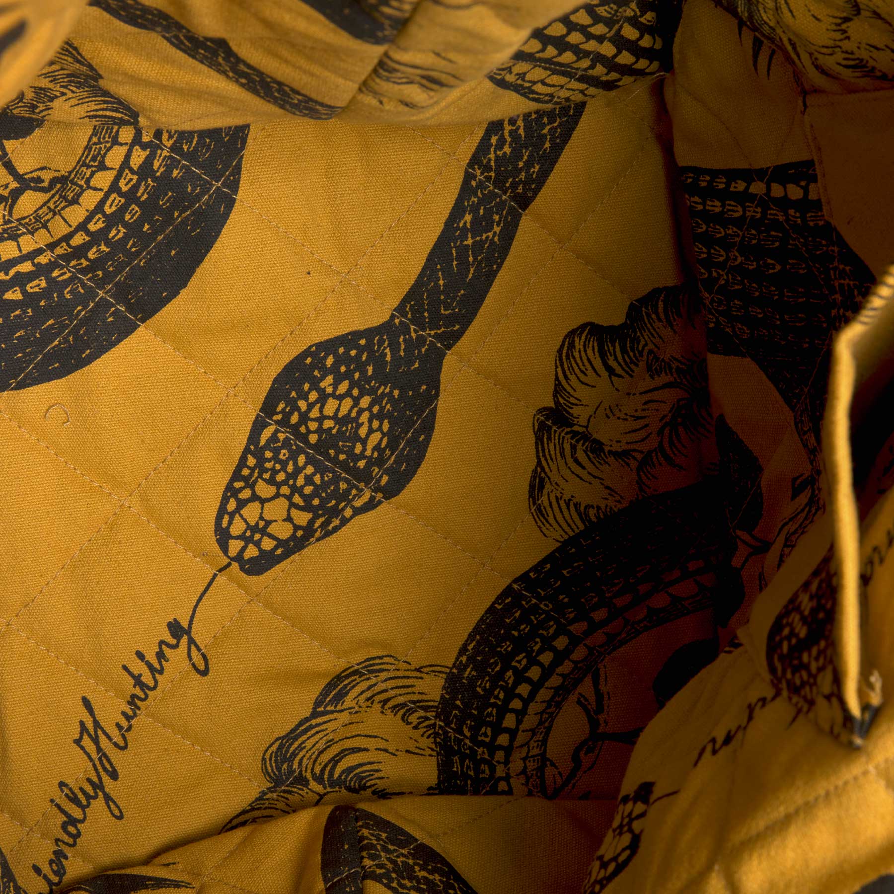 Quilted Big Bag Eyes of Marrakesh / Garden Eden