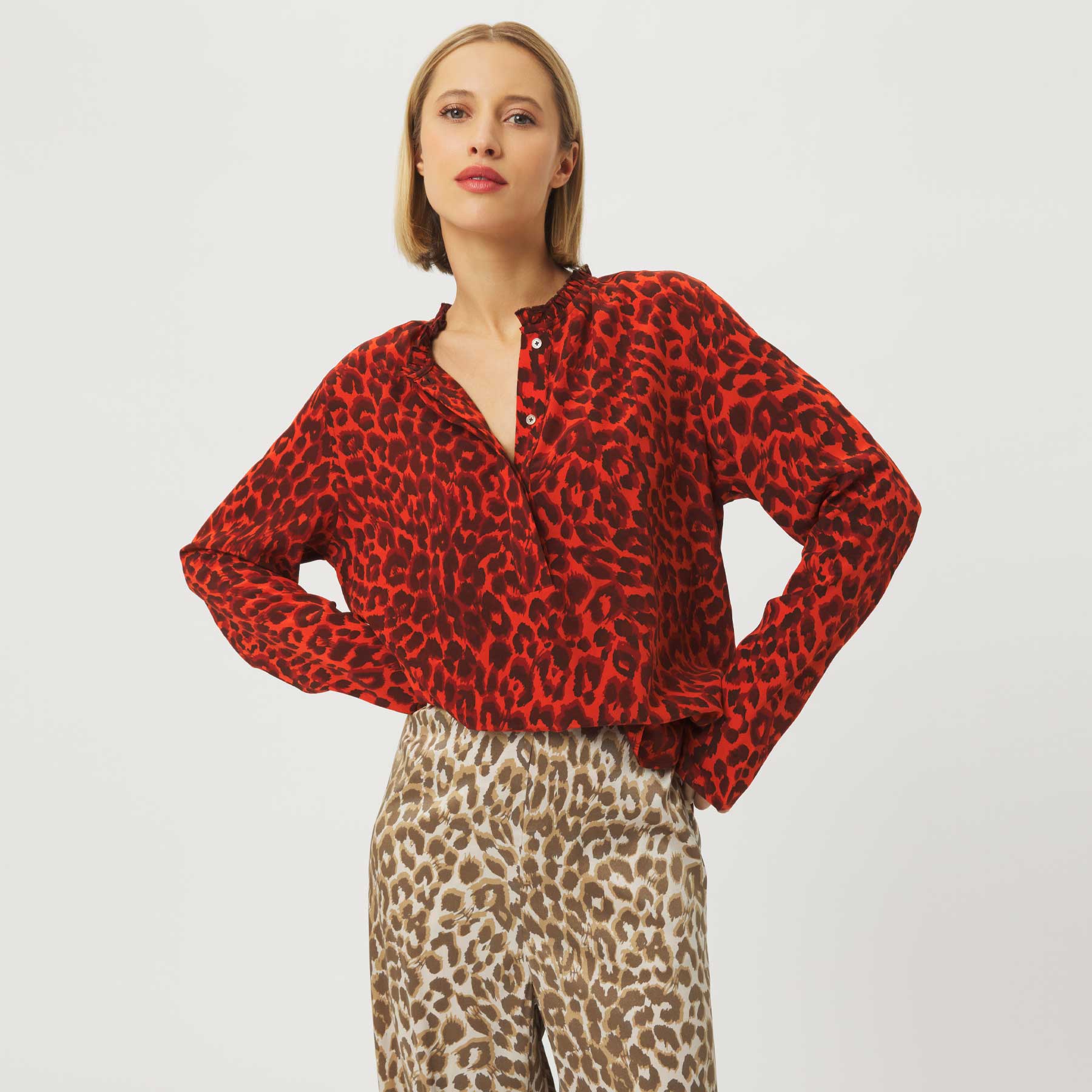 Shirt Leek Cheetah