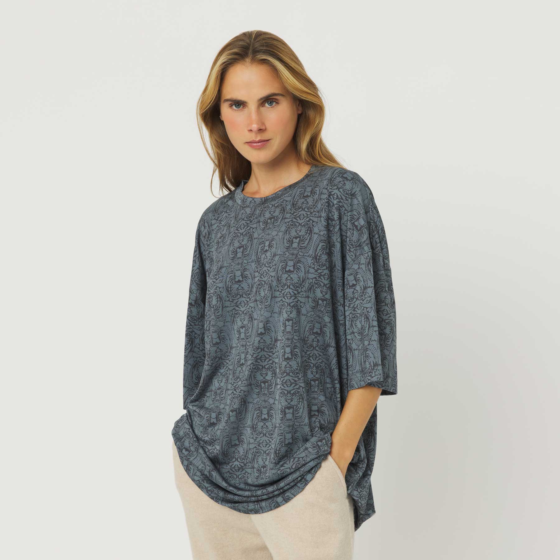 Over Shirt Loyal Maharaja Silk Jersey