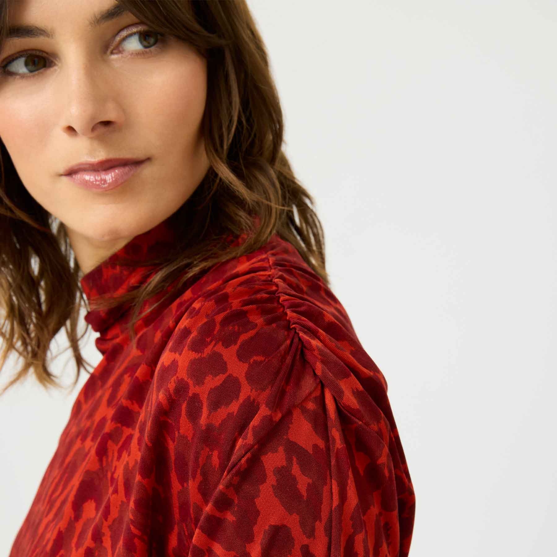 Shirt Soledad Cheetah Silk Jersey