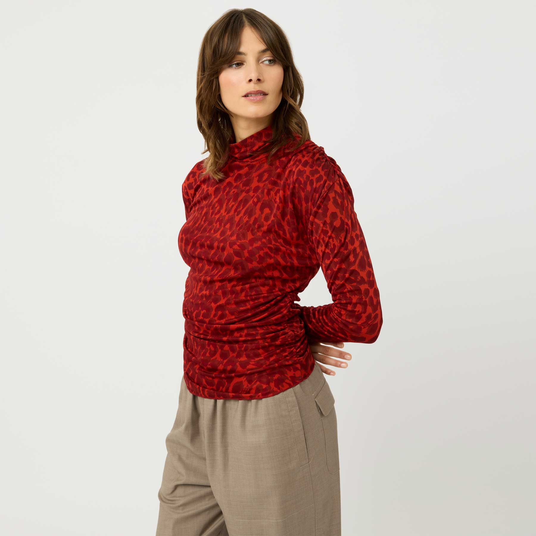 Shirt Soledad Cheetah Silk Jersey