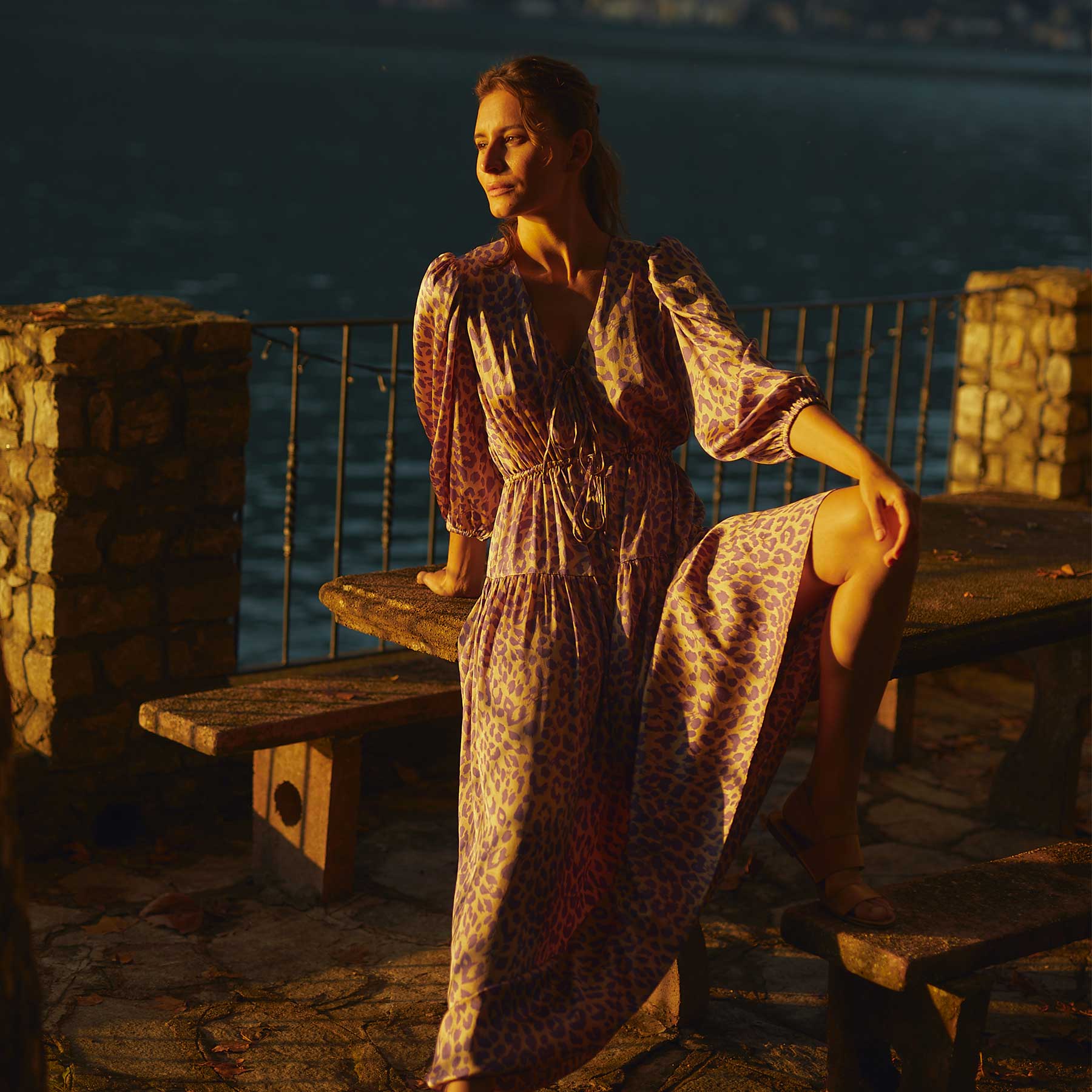 Dress Generosa Cheetah