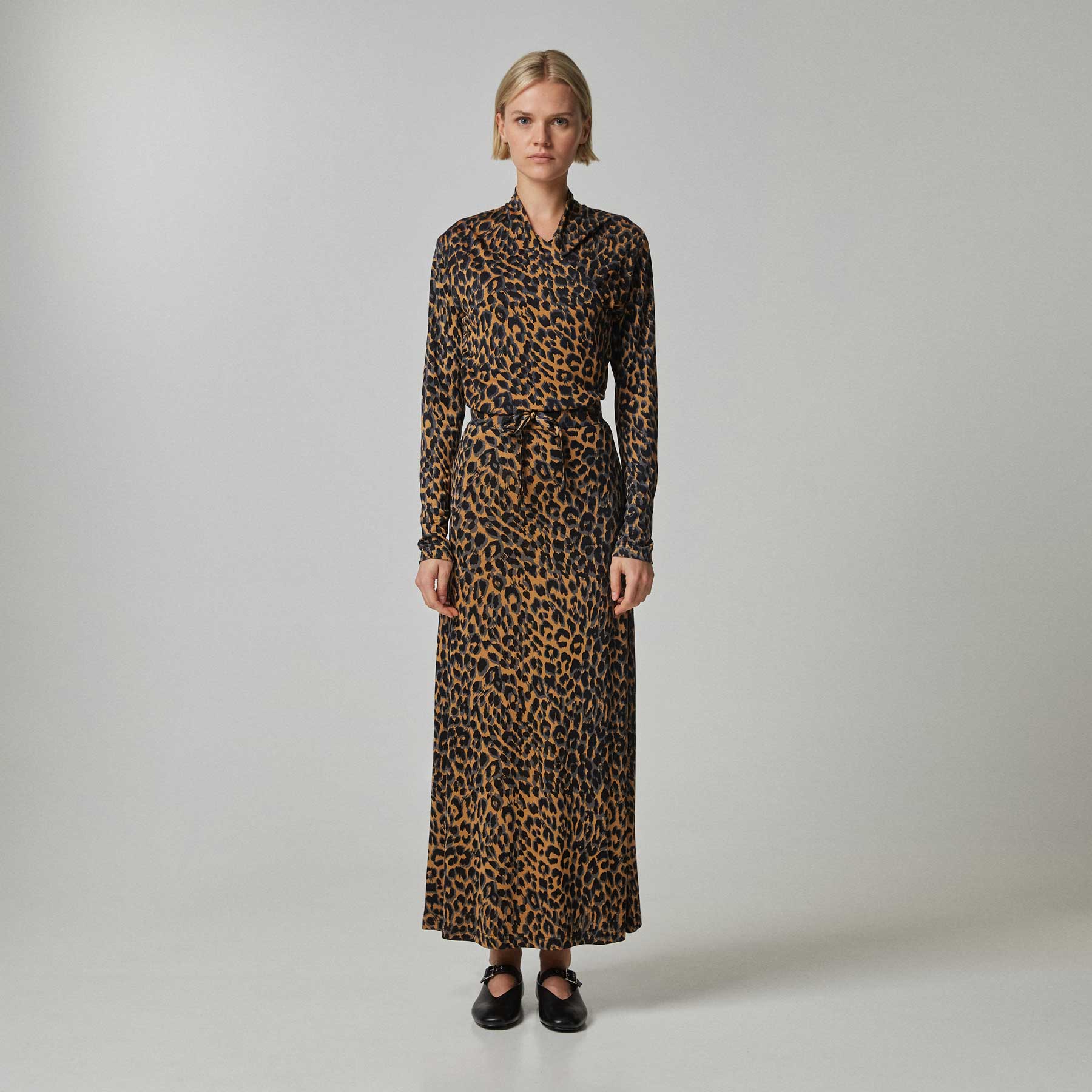 Top Saba Cheetah Silk Jersey