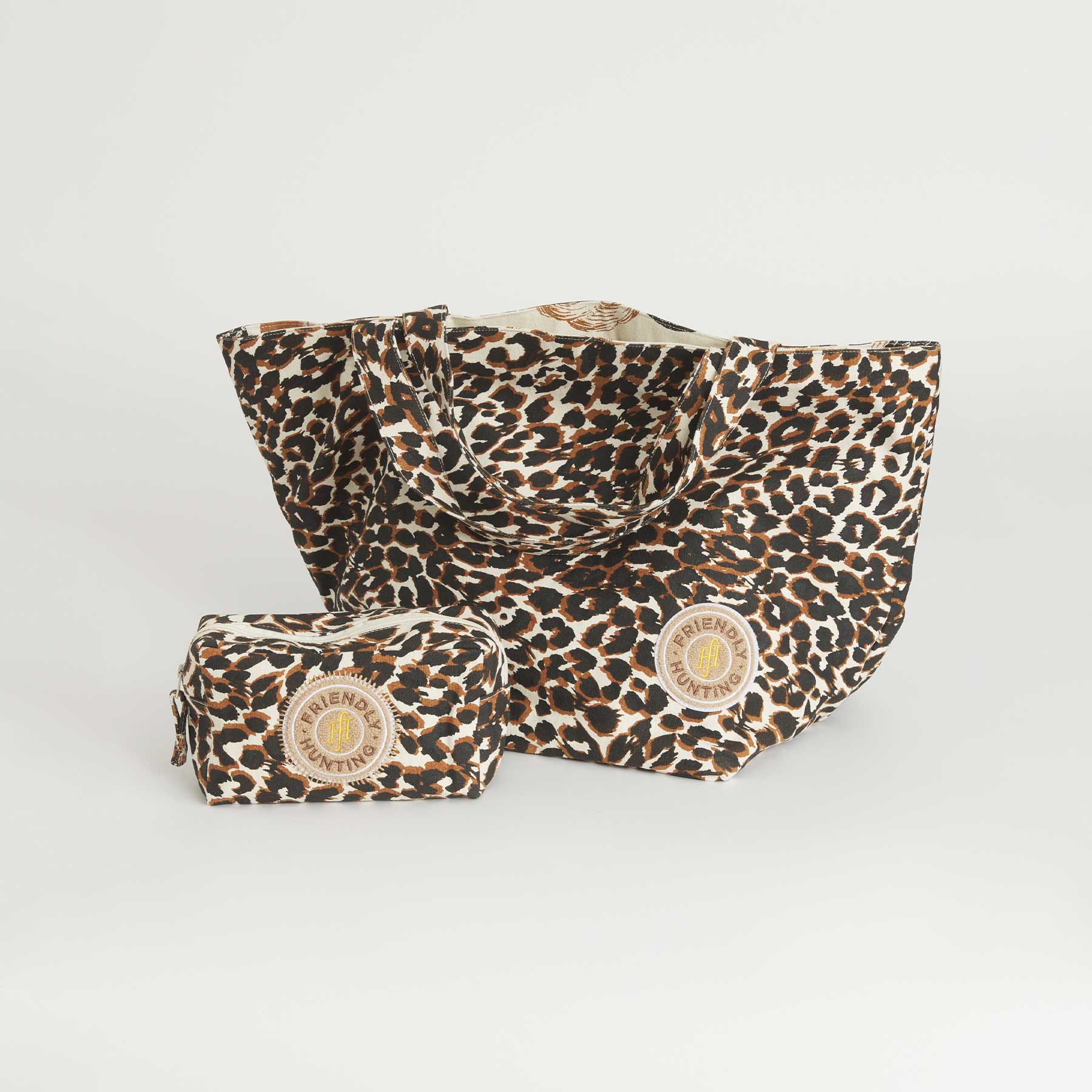 Small Bag Cheetah with Patch